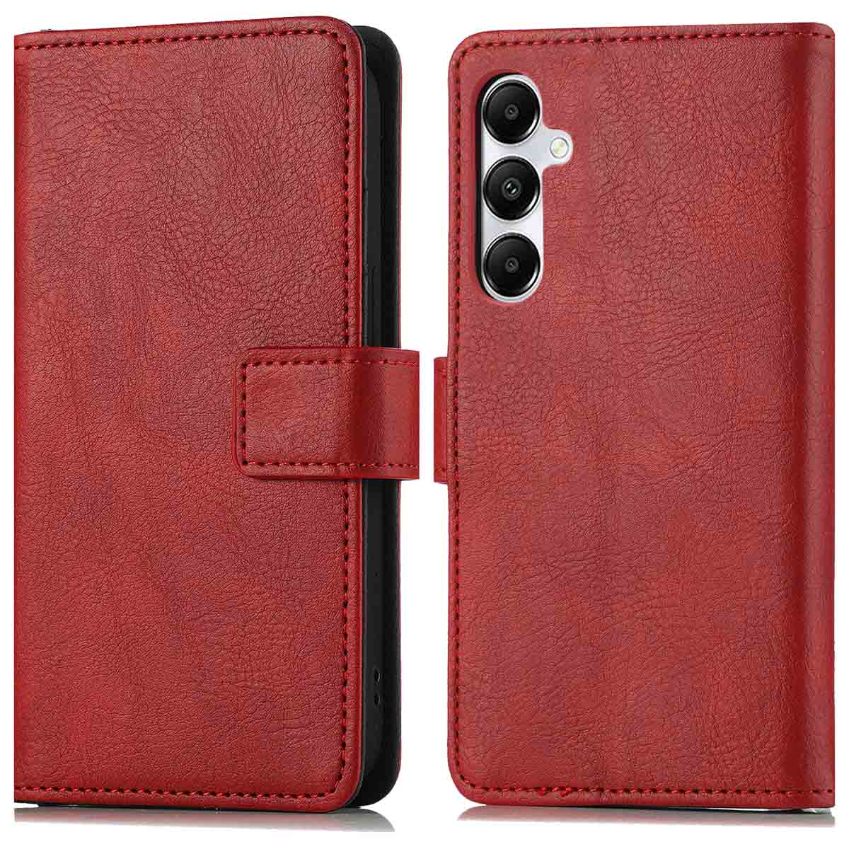 imoshion Luxe Bookcase voor de Samsung Galaxy A15 (5G/4G) - Rood
