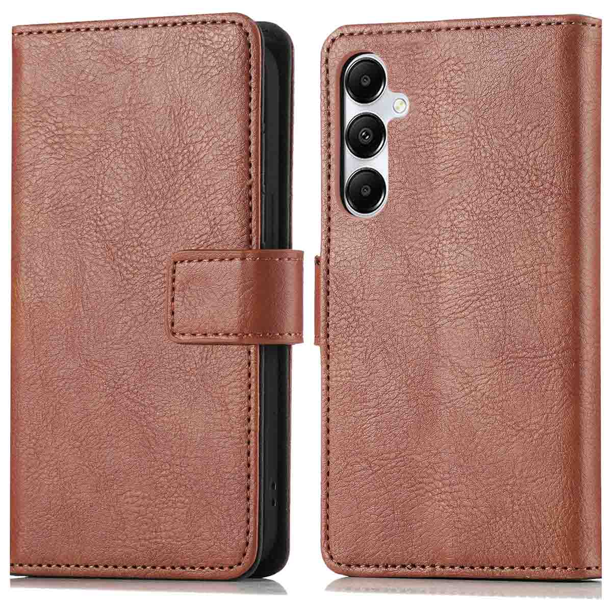 imoshion Luxe Bookcase voor de Samsung Galaxy A15 (5G/4G) - Bruin