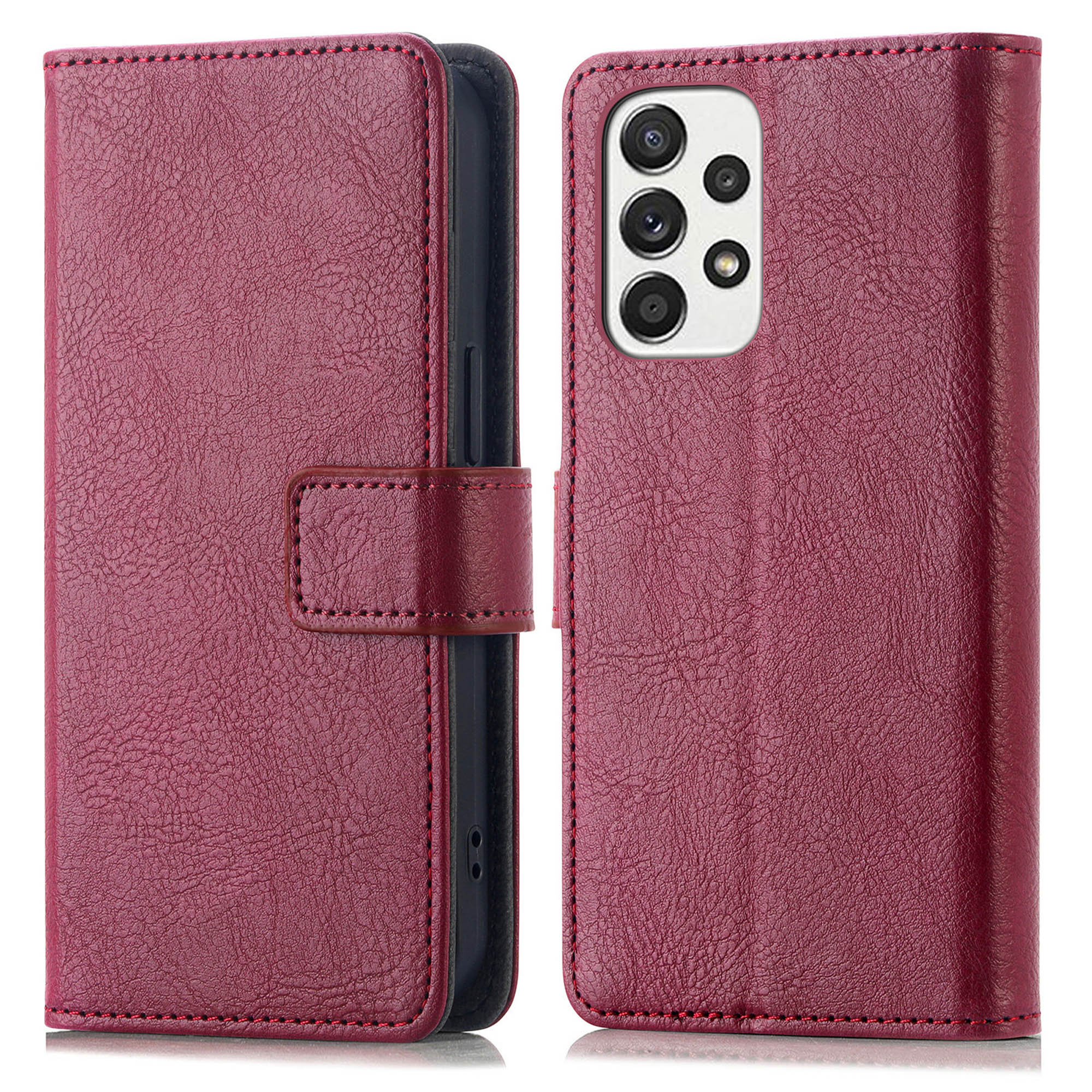 imoshion Luxe Bookcase voor de Samsung Galaxy A52(s) (5G/4G) - Bordeaux