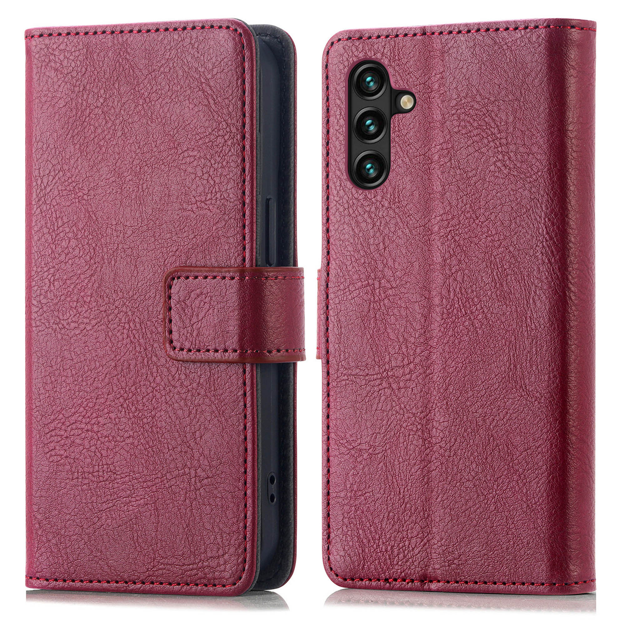imoshion Luxe Bookcase voor de Samsung Galaxy A13 (4G) - Bordeaux