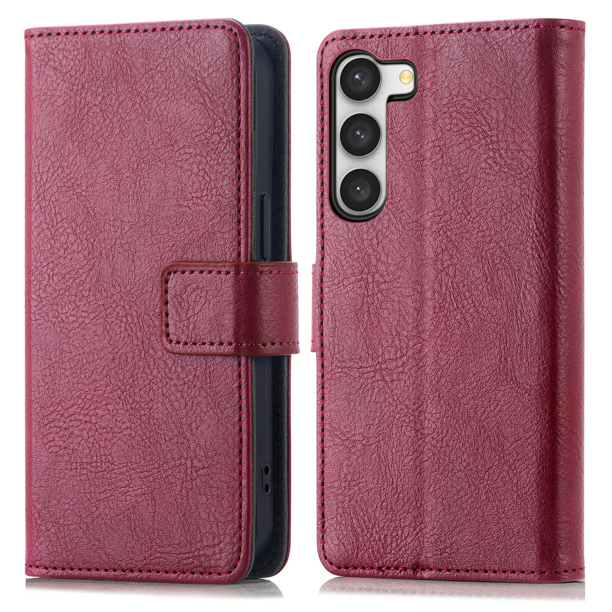 imoshion Luxe Bookcase voor de Samsung Galaxy S23 - Bordeaux
