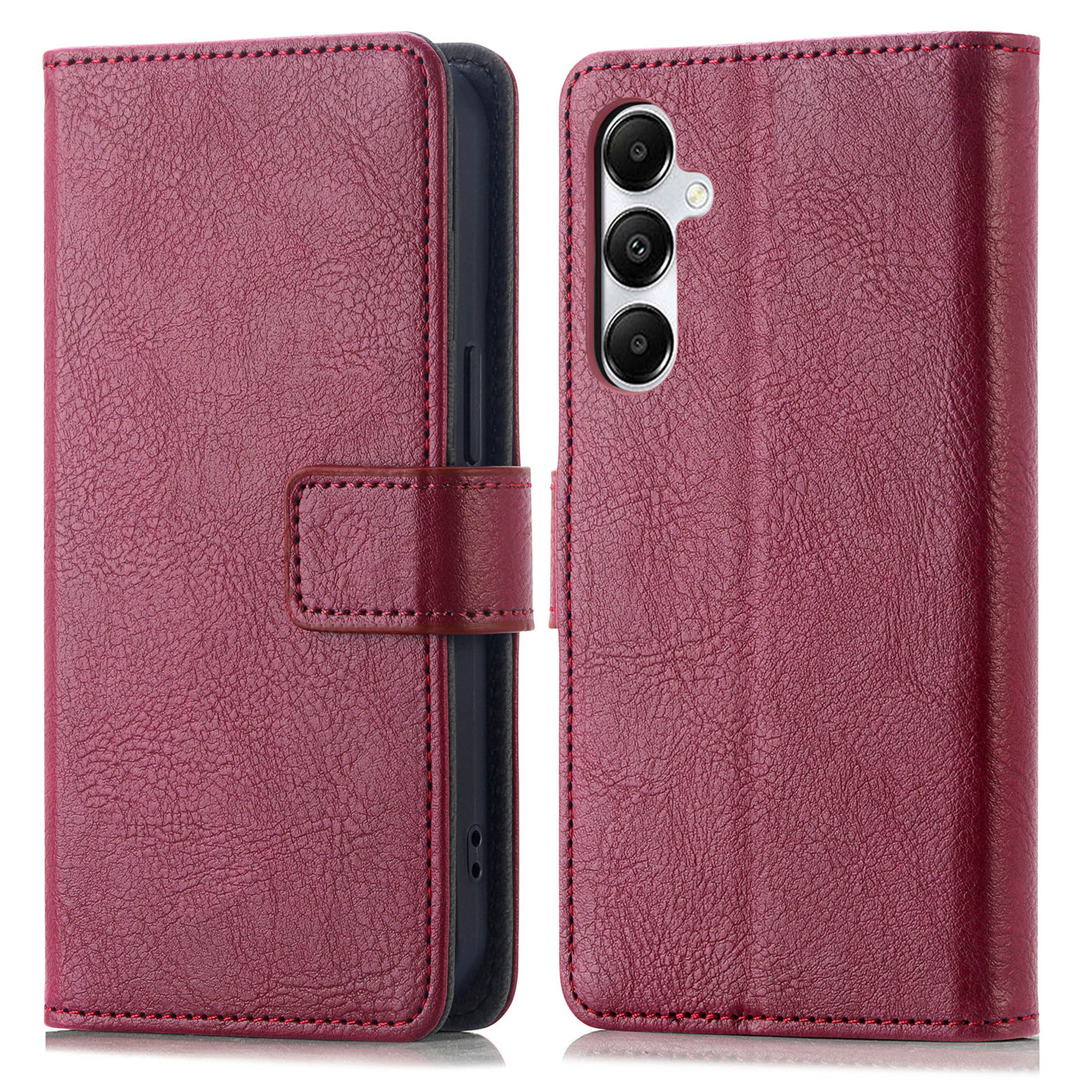 imoshion Luxe Bookcase voor de Samsung Galaxy A55 - Bordeaux