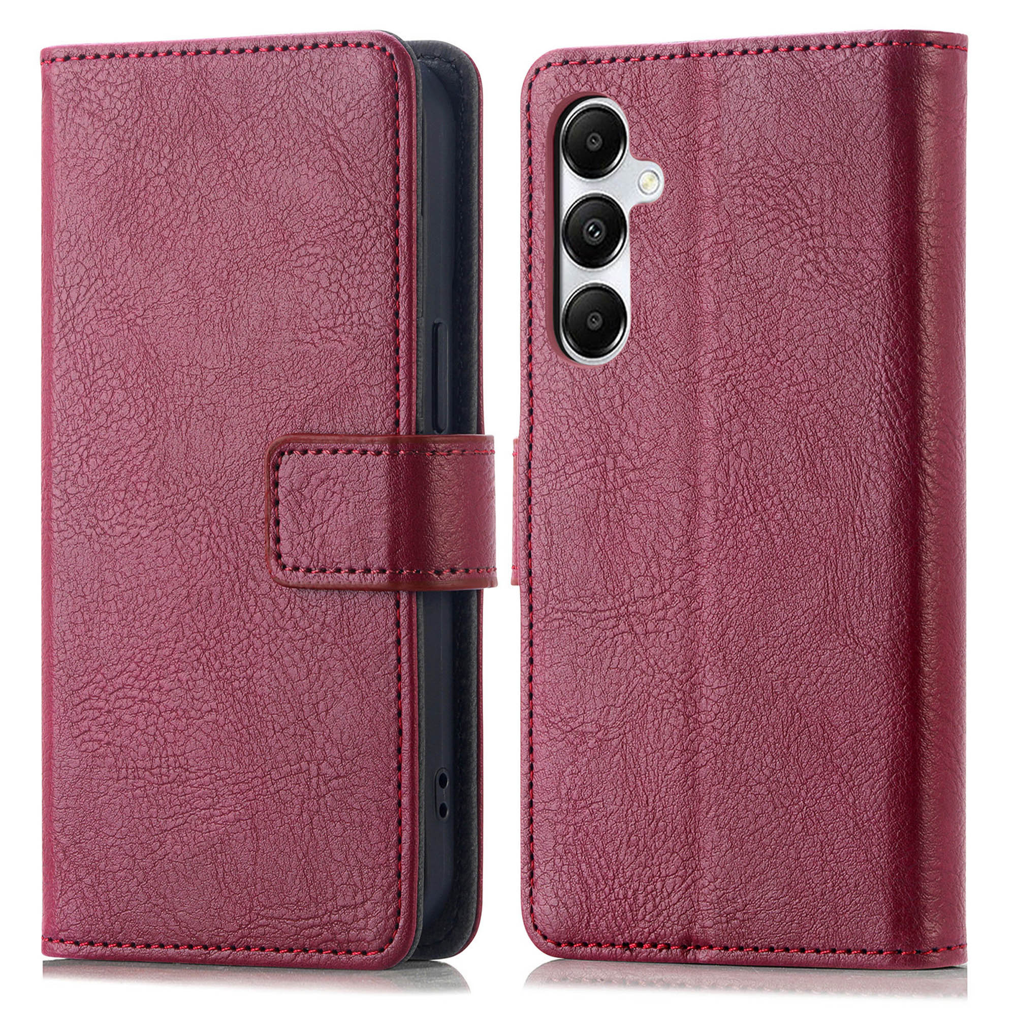 imoshion Luxe Bookcase voor de Samsung Galaxy A35 - Bordeaux