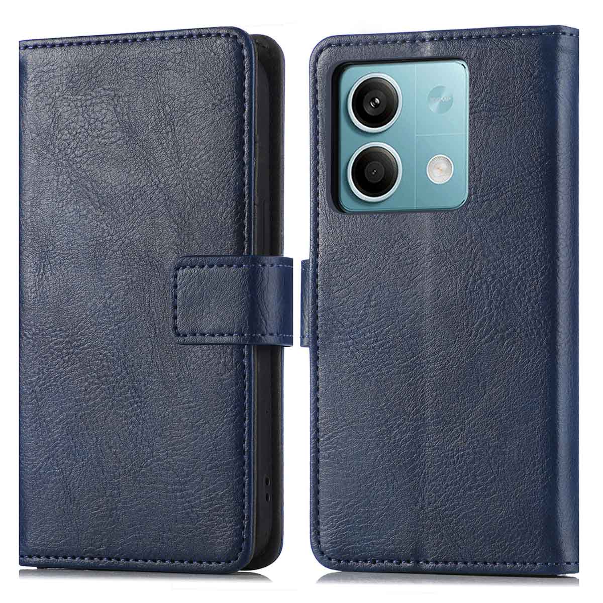 imoshion Luxe Bookcase voor de Xiaomi Redmi Note 13 (5G) - Donkerblauw