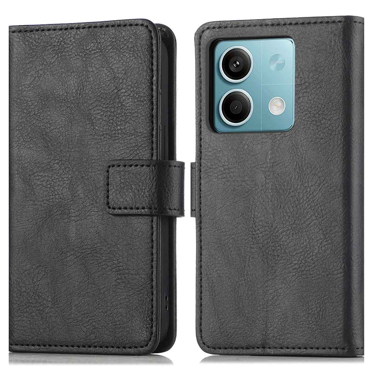 imoshion Luxe Bookcase voor de Xiaomi Redmi Note 13 (5G) - Zwart