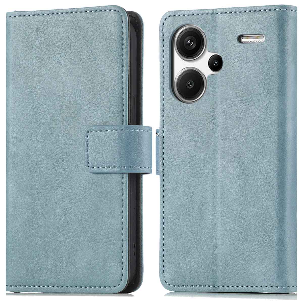 imoshion Luxe Bookcase voor de Xiaomi Redmi Note 13 Pro Plus (5G) - Lichtblauw