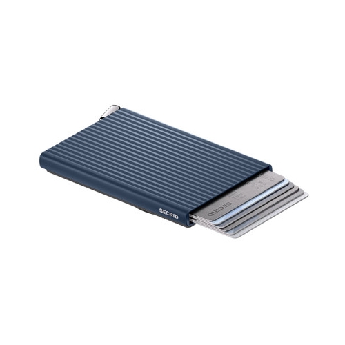 Secrid Cardprotector MagSafe Fluted - Pashouder - Navy