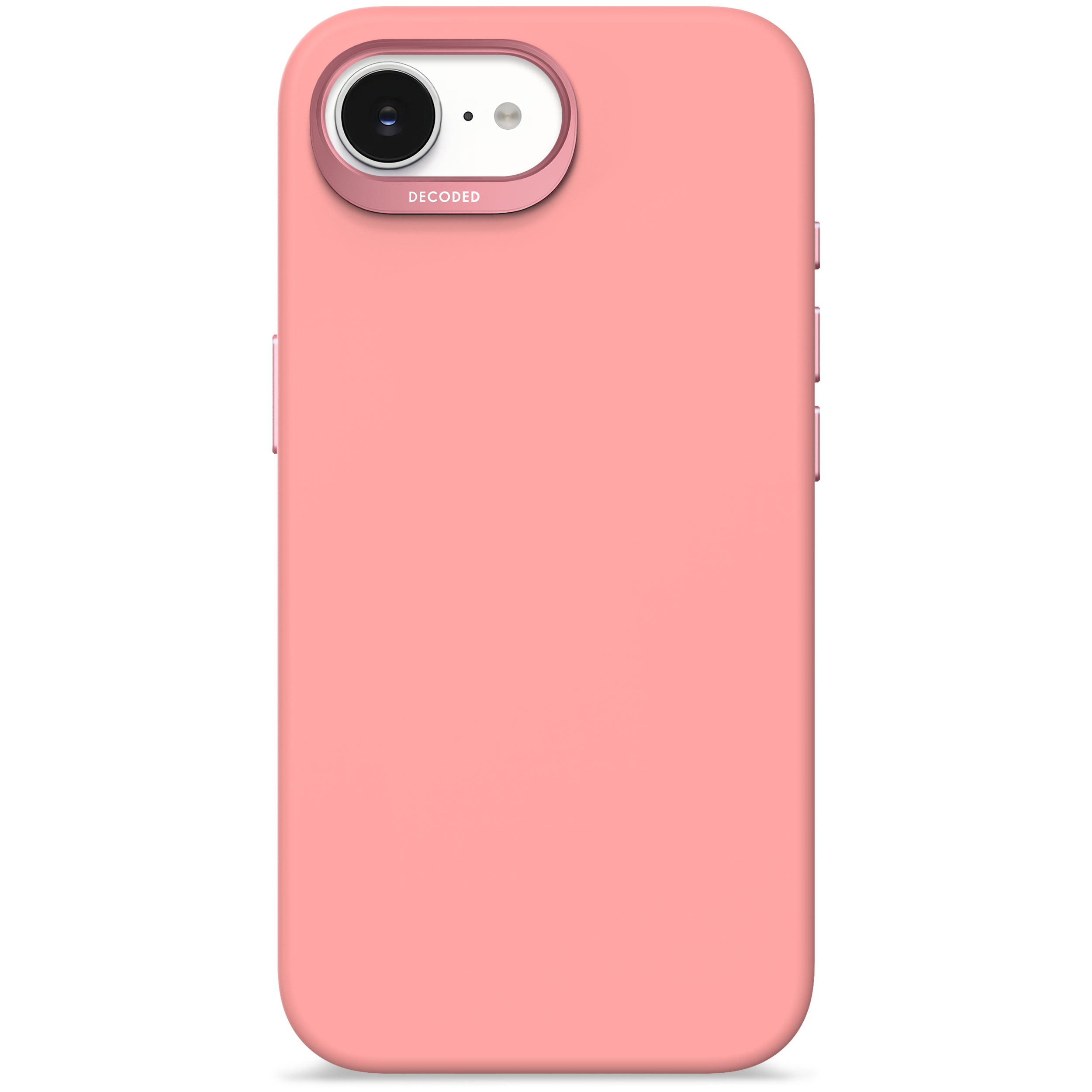 Decoded Coque en silicone MagSafe Apple iPhone 17e - Bubblegum Pink
