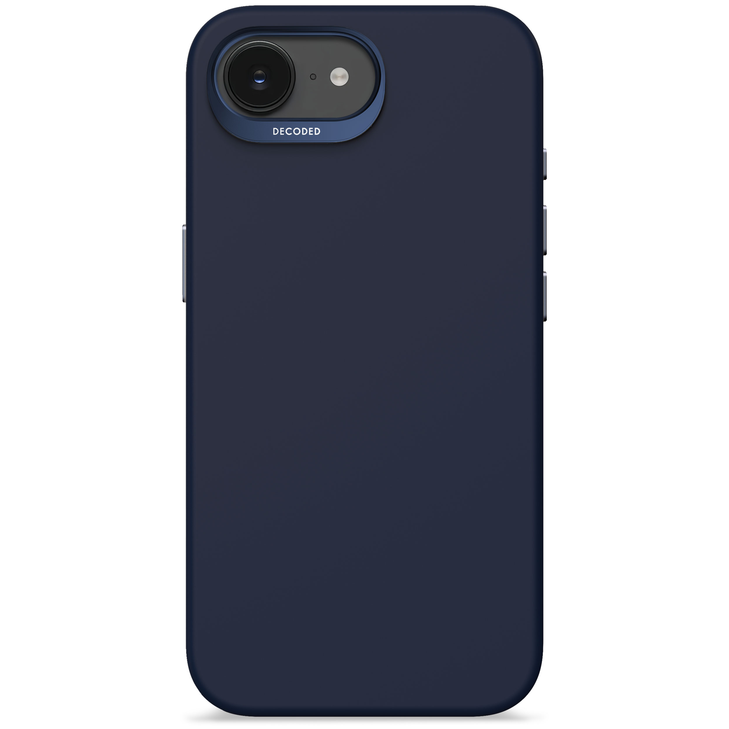 Decoded Coque en silicone MagSafe Apple iPhone 17e - Navy