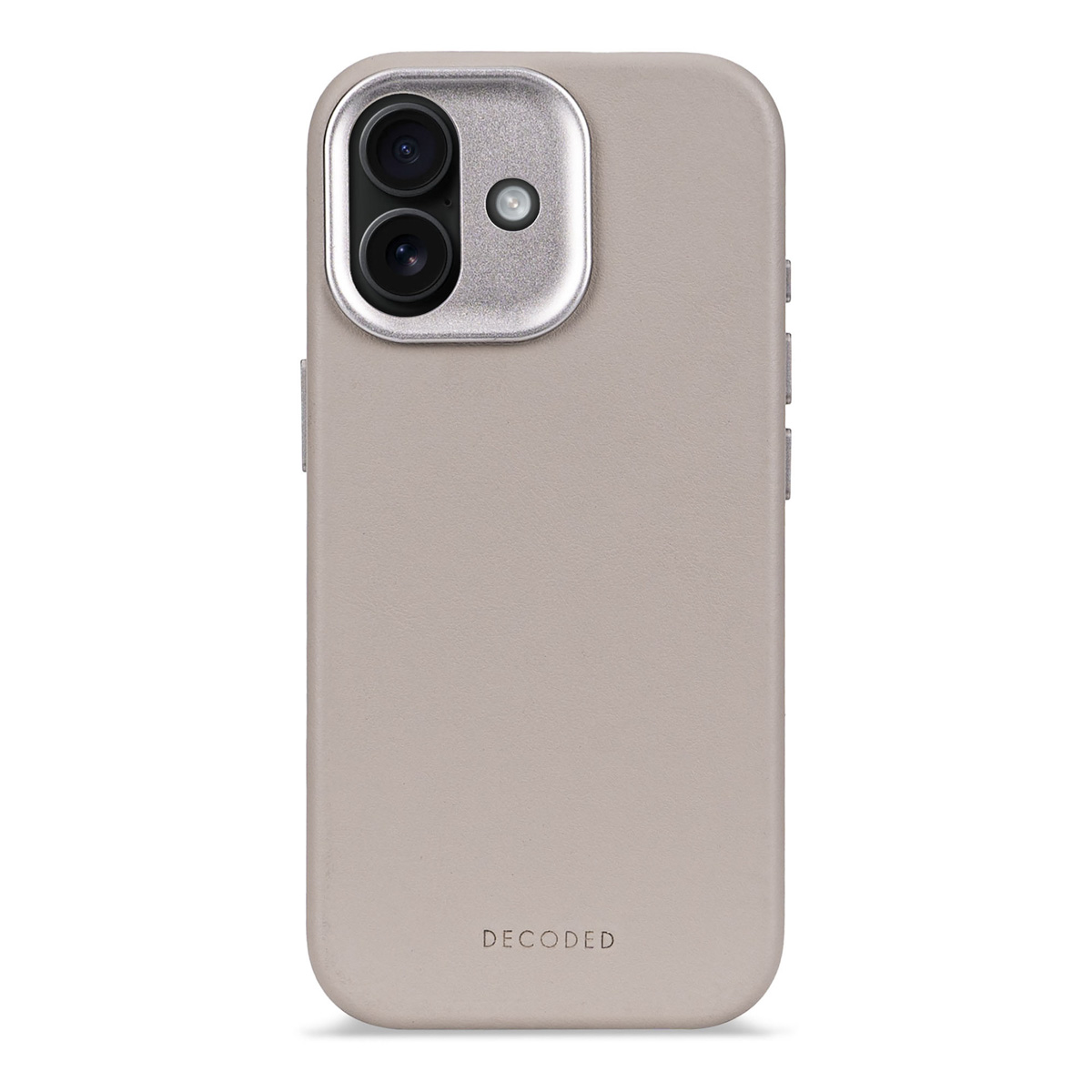 Decoded Coque en cuir MagSafe Apple iPhone 17 - Solid Clay