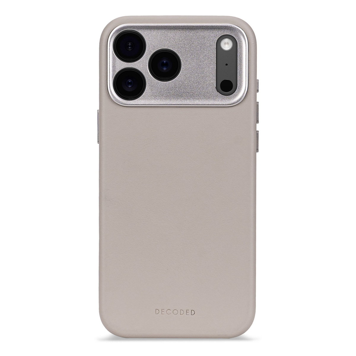 Decoded Coque en cuir MagSafe Apple iPhone 17 Pro - Solid Clay