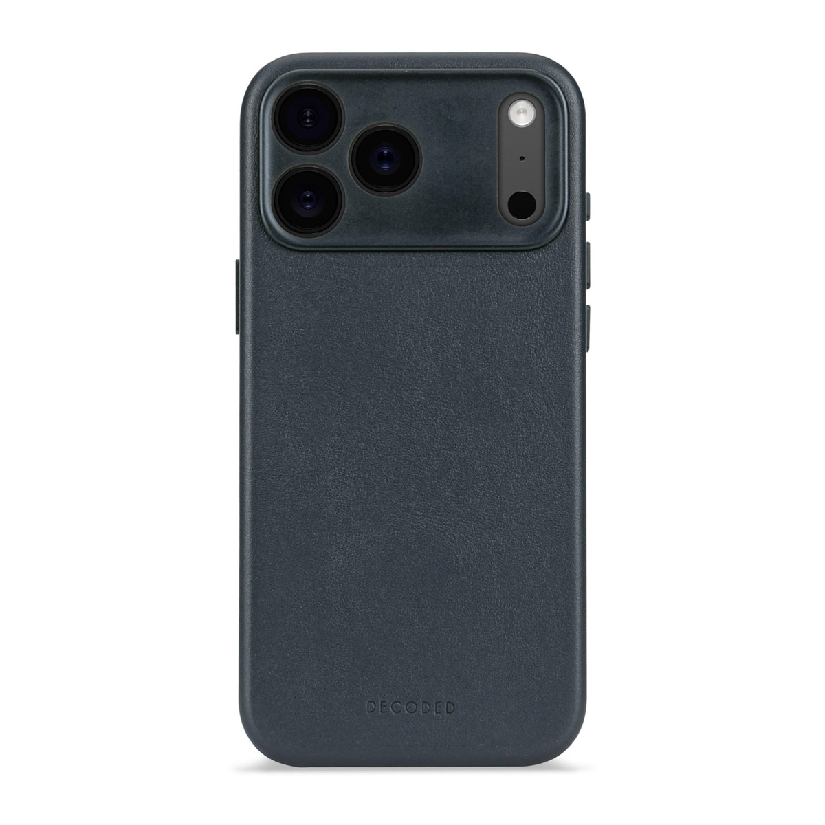 Decoded Coque en cuir MagSafe Apple iPhone 17 Pro Max - Navy Shadow