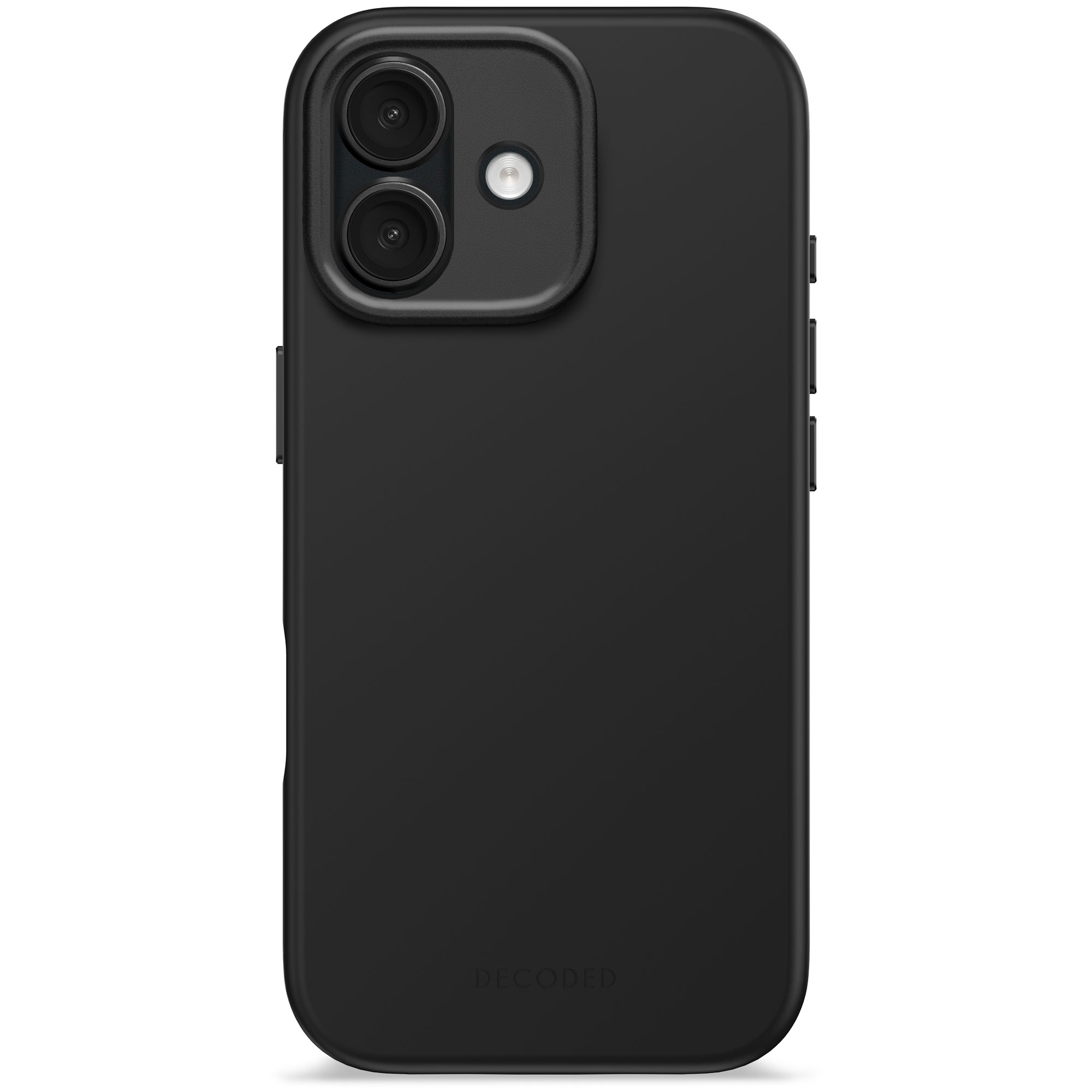 Decoded Coque en silicone MagSafe Apple iPhone 17 - Phantom Black