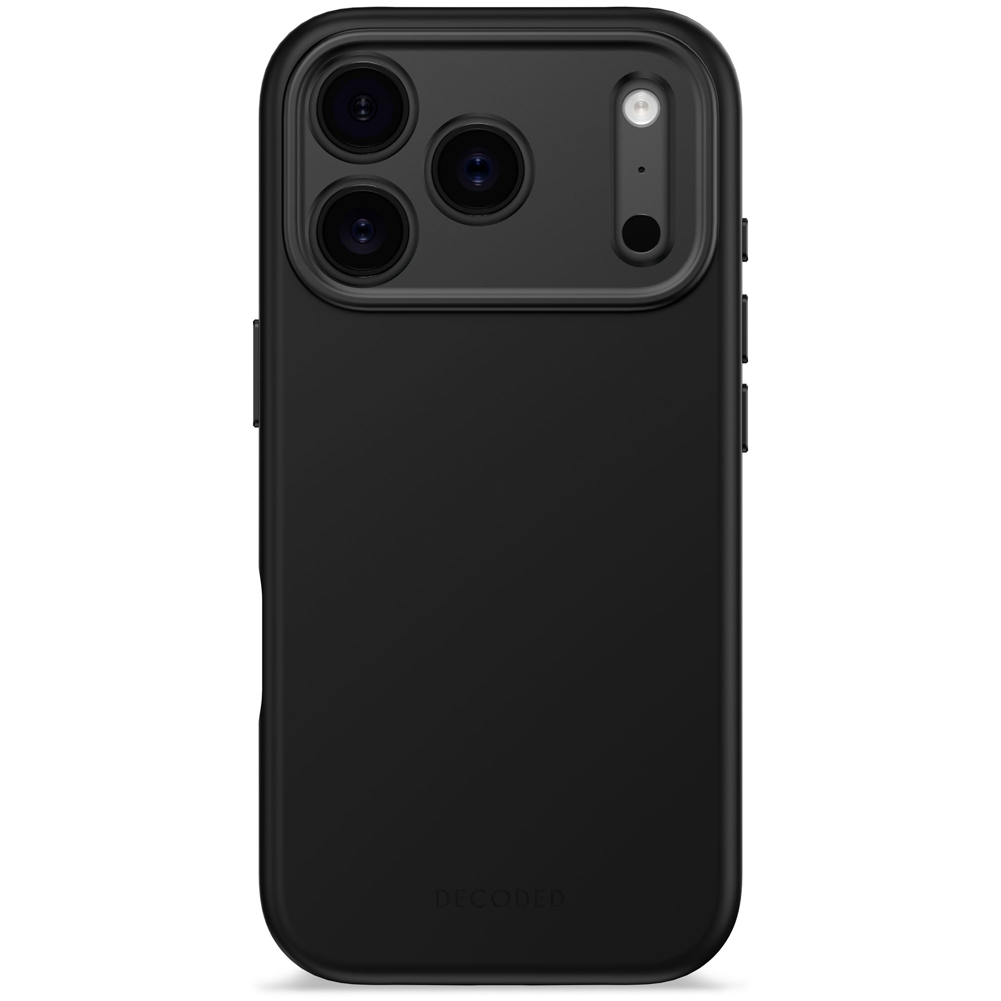 Decoded Coque en silicone MagSafe Apple iPhone 17 Pro - Phantom Black