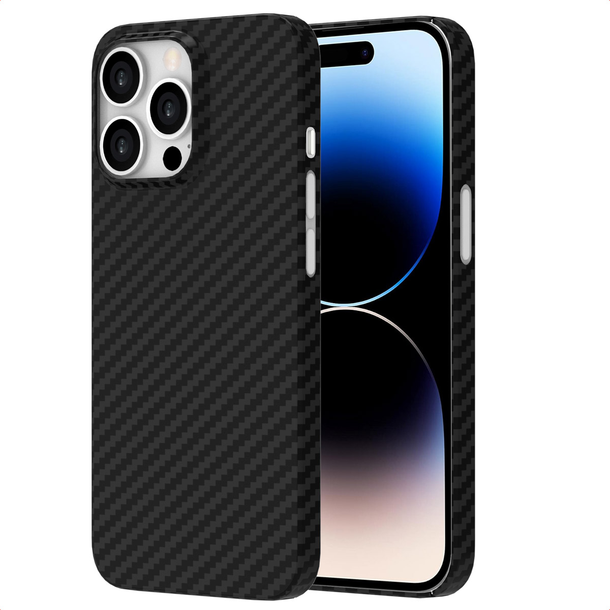 Accezz Coque Kevlar® MagSafe Apple iPhone 14 Pro - Noir