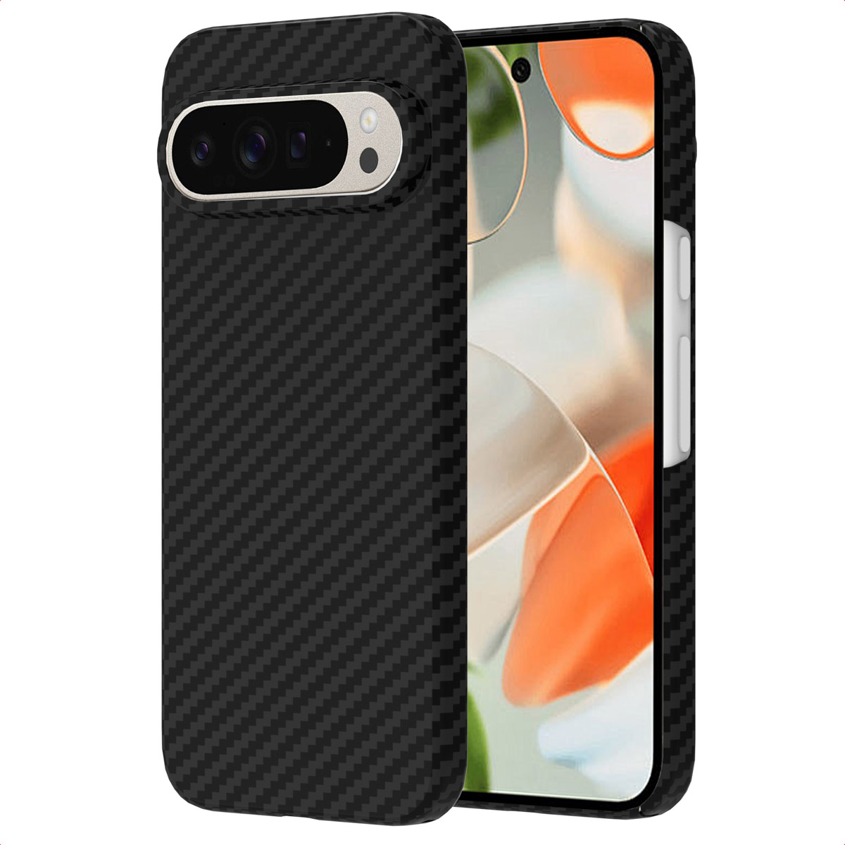 Accezz Coque Kevlar® MagSafe Google Pixel 9 / 9 Pro - Noir
