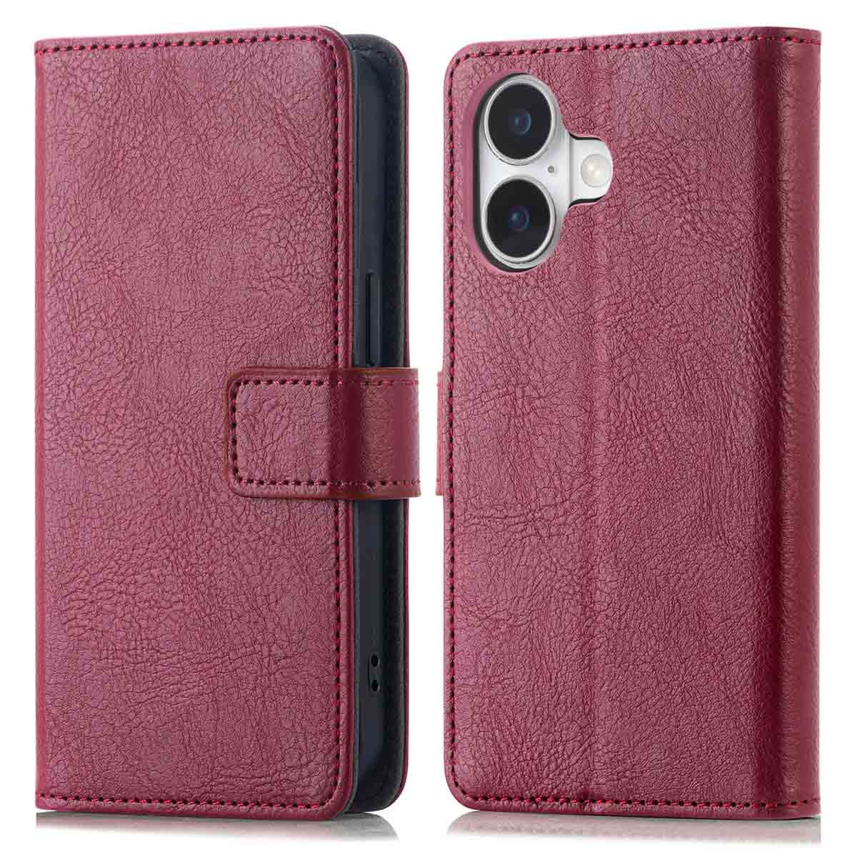 imoshion Luxe Bookcase voor de Apple iPhone 17 - Bordeaux