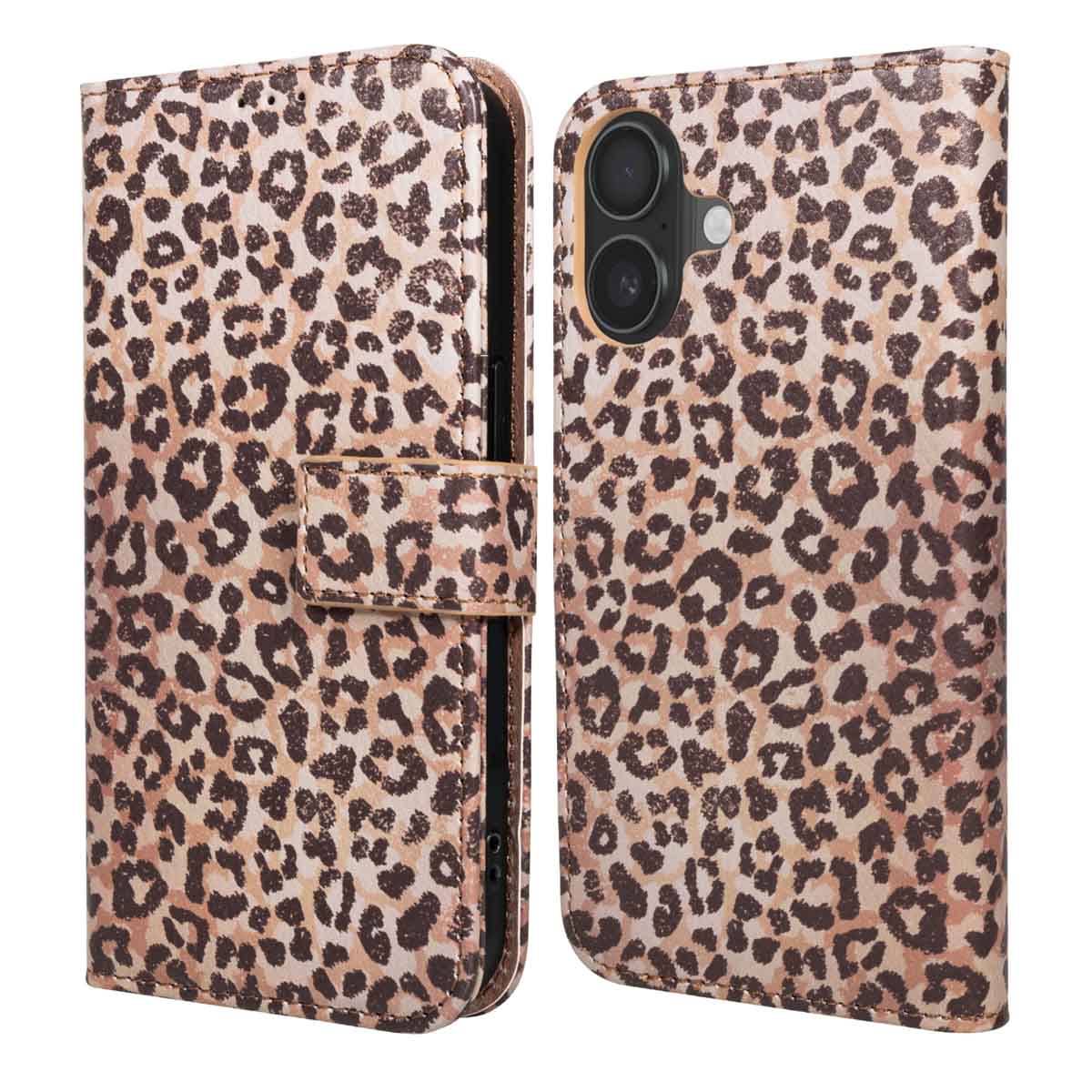 imoshion Design Bookcase voor de Apple iPhone 17 - Leopard Mood