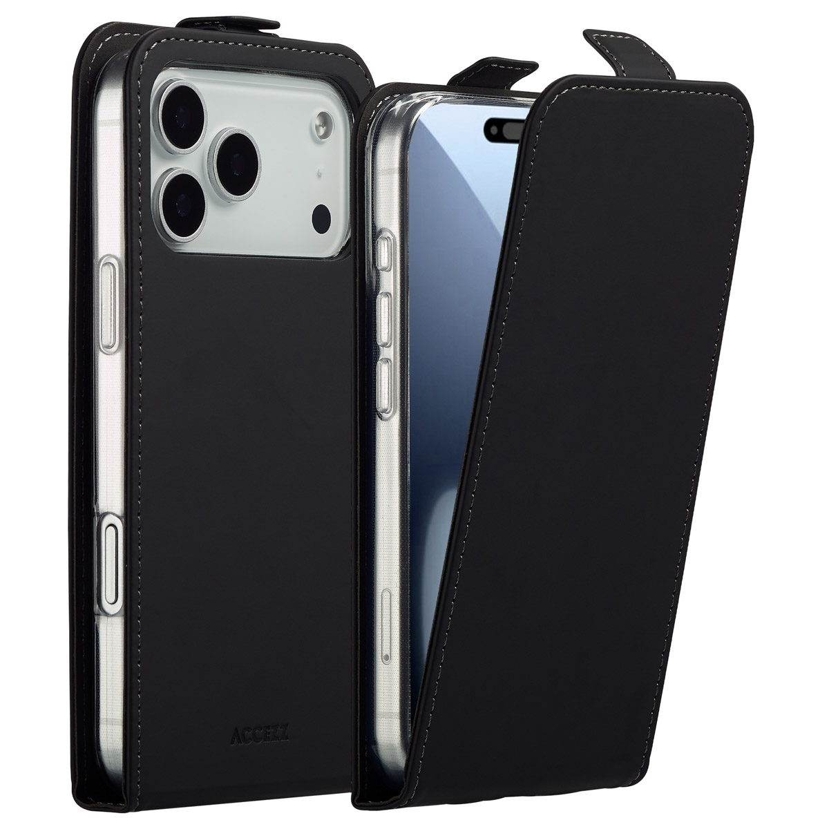 Accezz Étui à rabat Apple iPhone 17 Pro - Noir