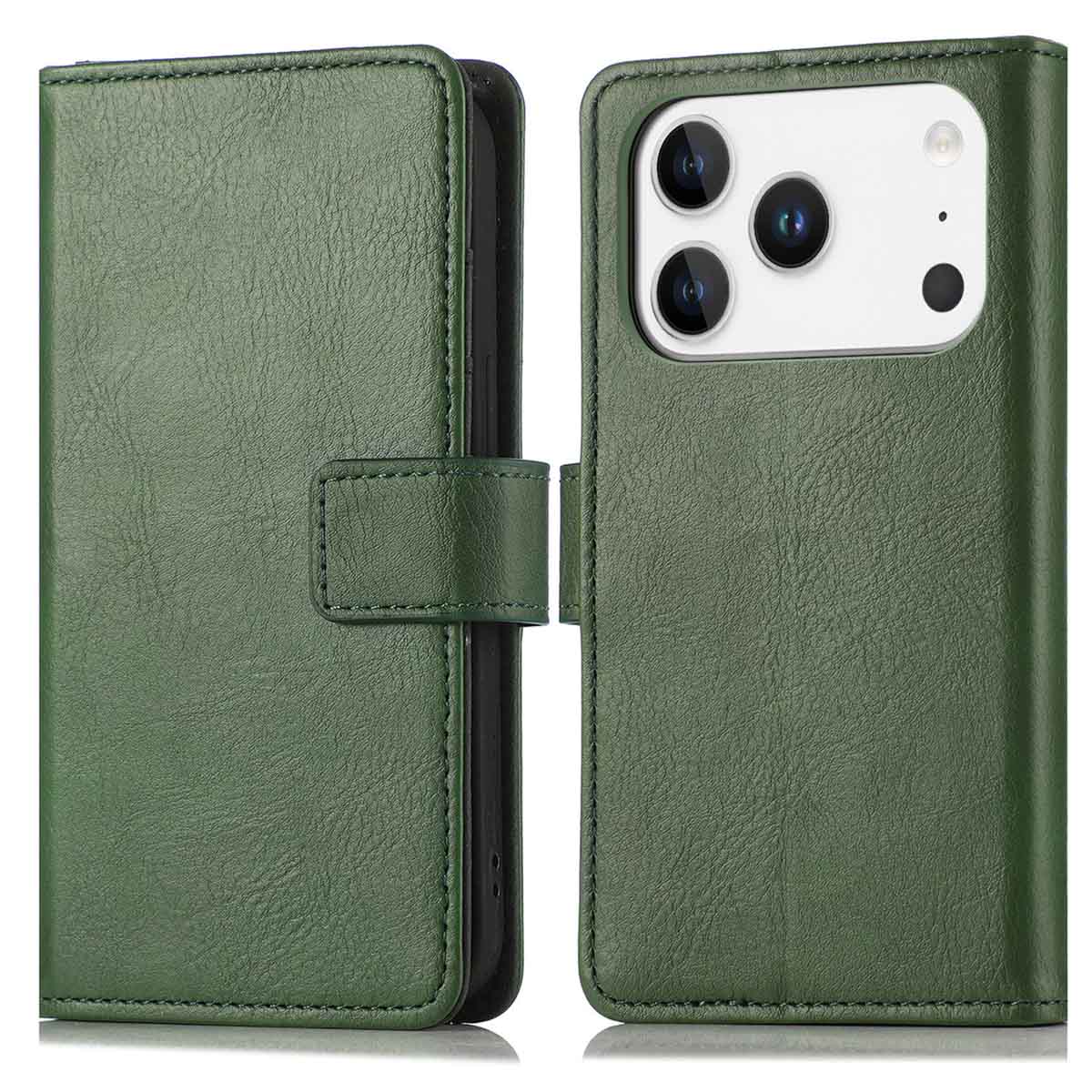 imoshion Luxe Bookcase voor de Apple iPhone 17 Pro - Groen
