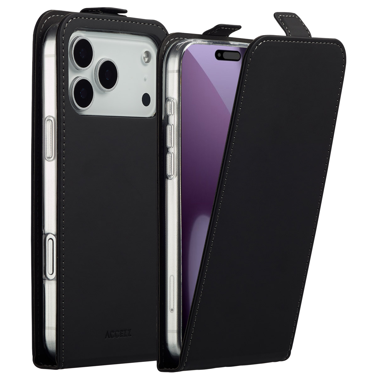 Accezz Étui à rabat Apple iPhone 17 Pro Max - Noir
