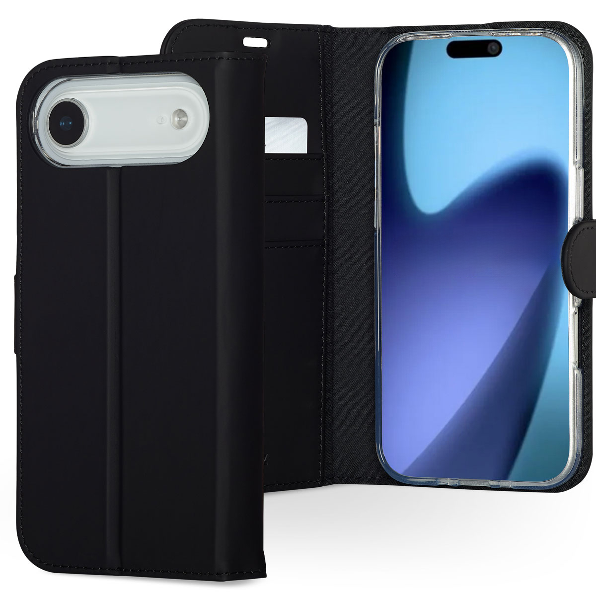 Accezz Étui de télephone Wallet Apple iPhone Air - Noir