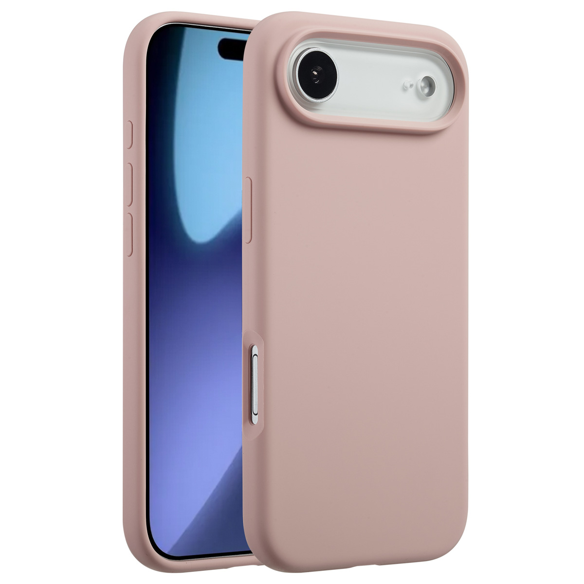 Accezz Liquid Silicone Backcover met MagSafe voor de Apple iPhone Air - Roze