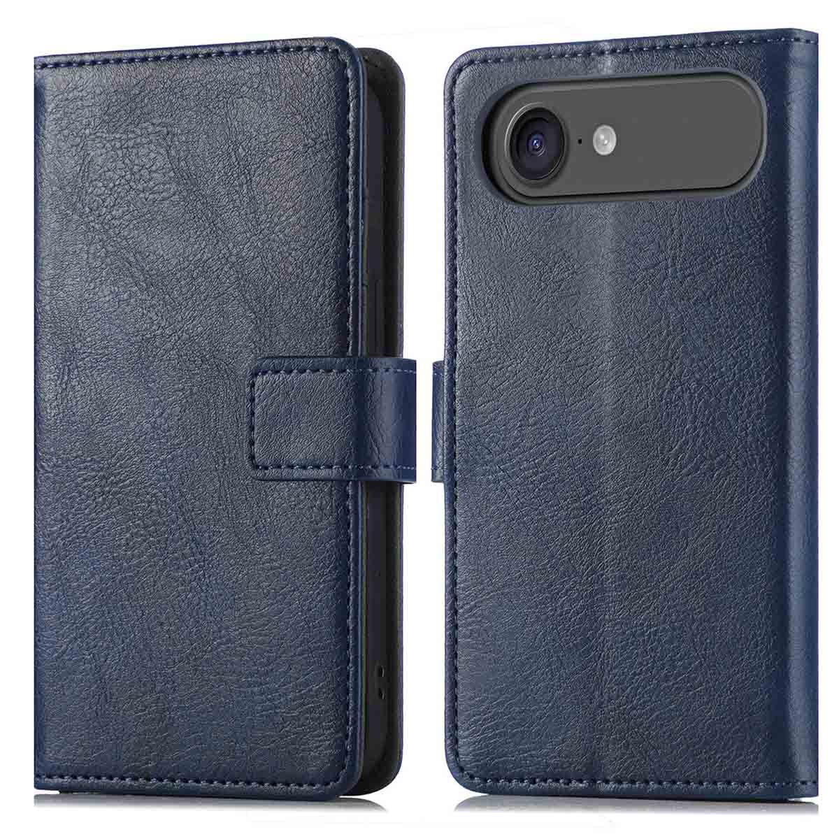 imoshion Luxe Bookcase voor de Apple iPhone Air - Donkerblauw