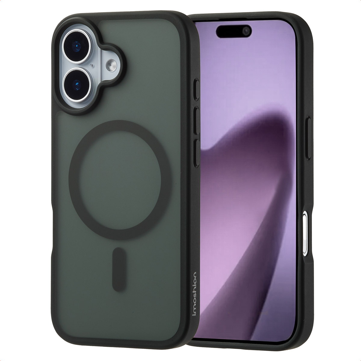 imoshion Color Guard Backcover met MagSafe voor de Apple iPhone 17 - Zwart