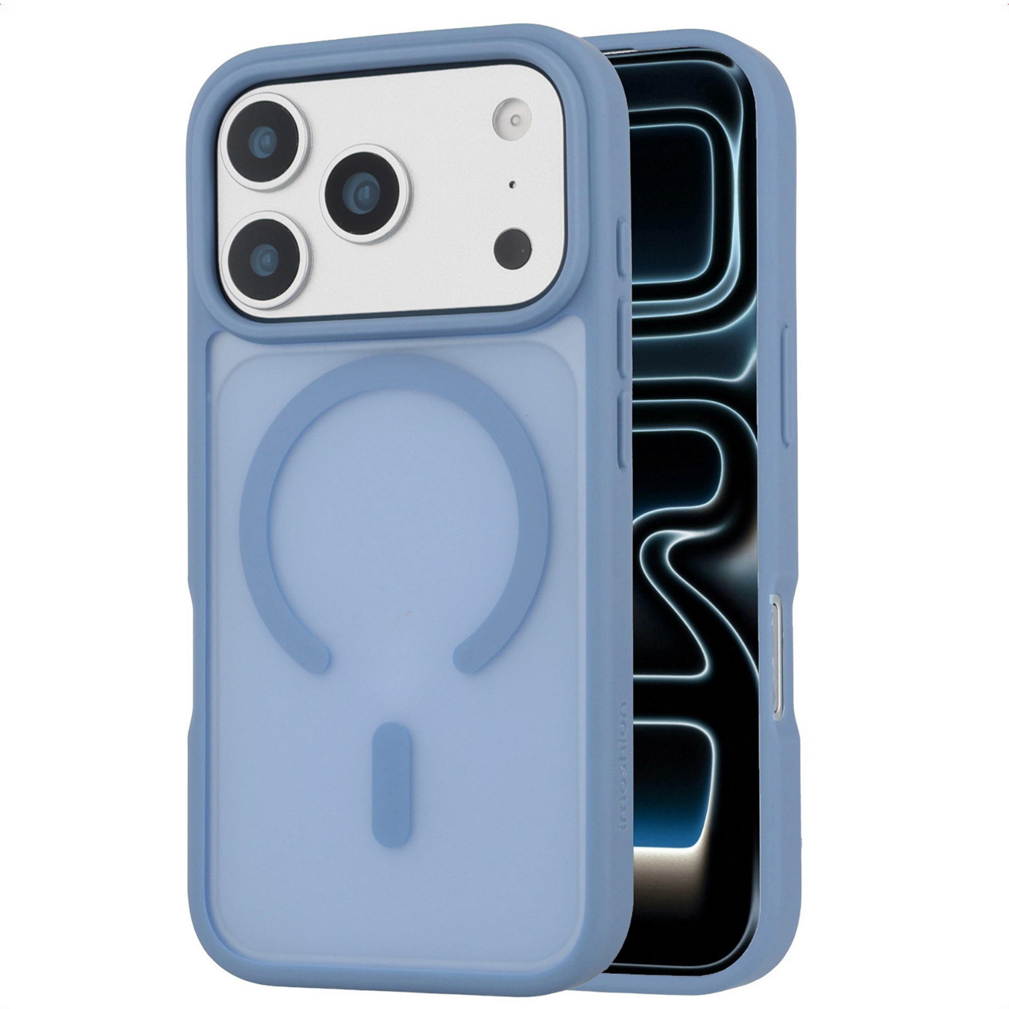imoshion Coque Color Guard avec MagSafe Apple iPhone 17 Pro Max - Bleu clair