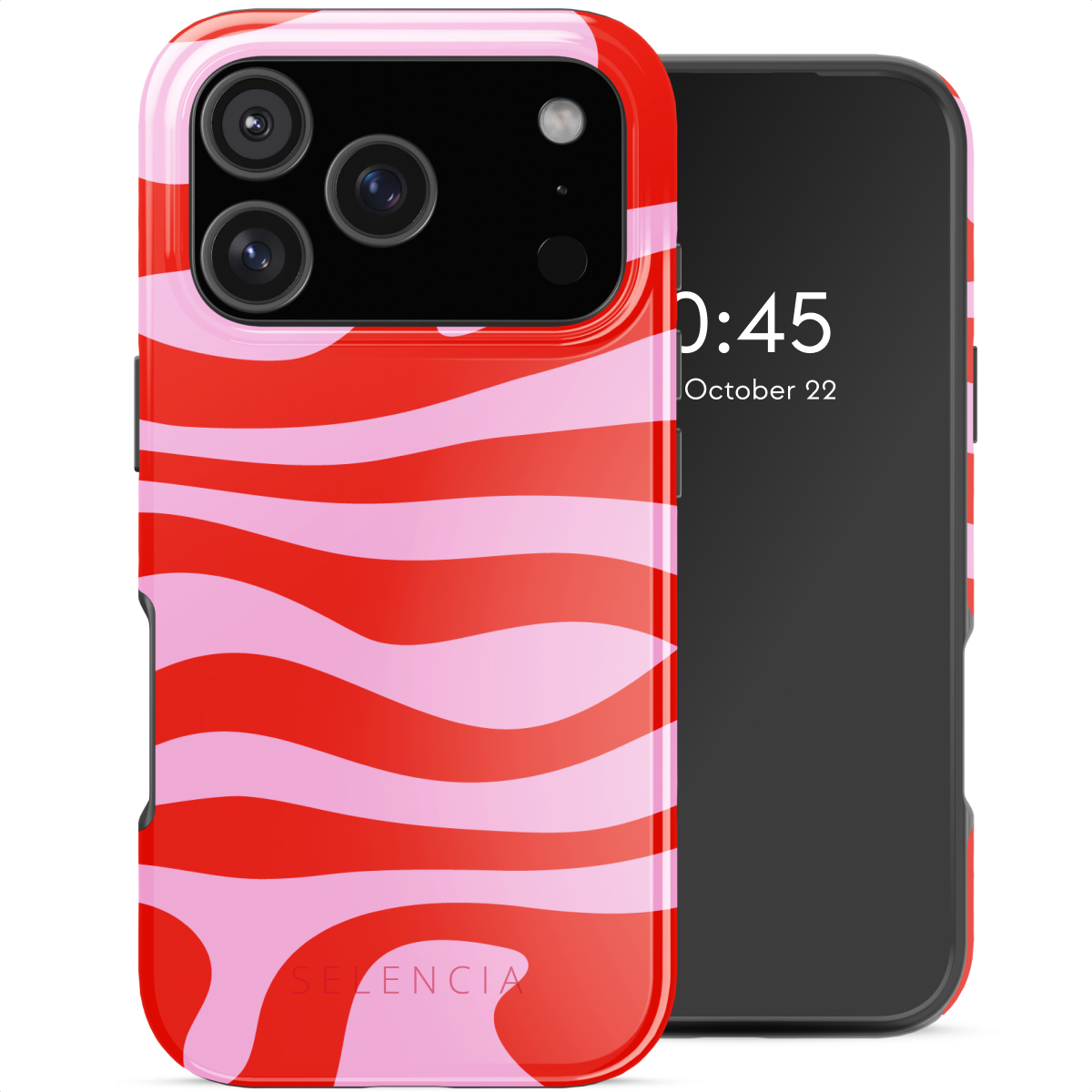 Selencia Coque arrière Vivid avec MagSafe Apple iPhone 17 Pro - Dream Swirl Pink