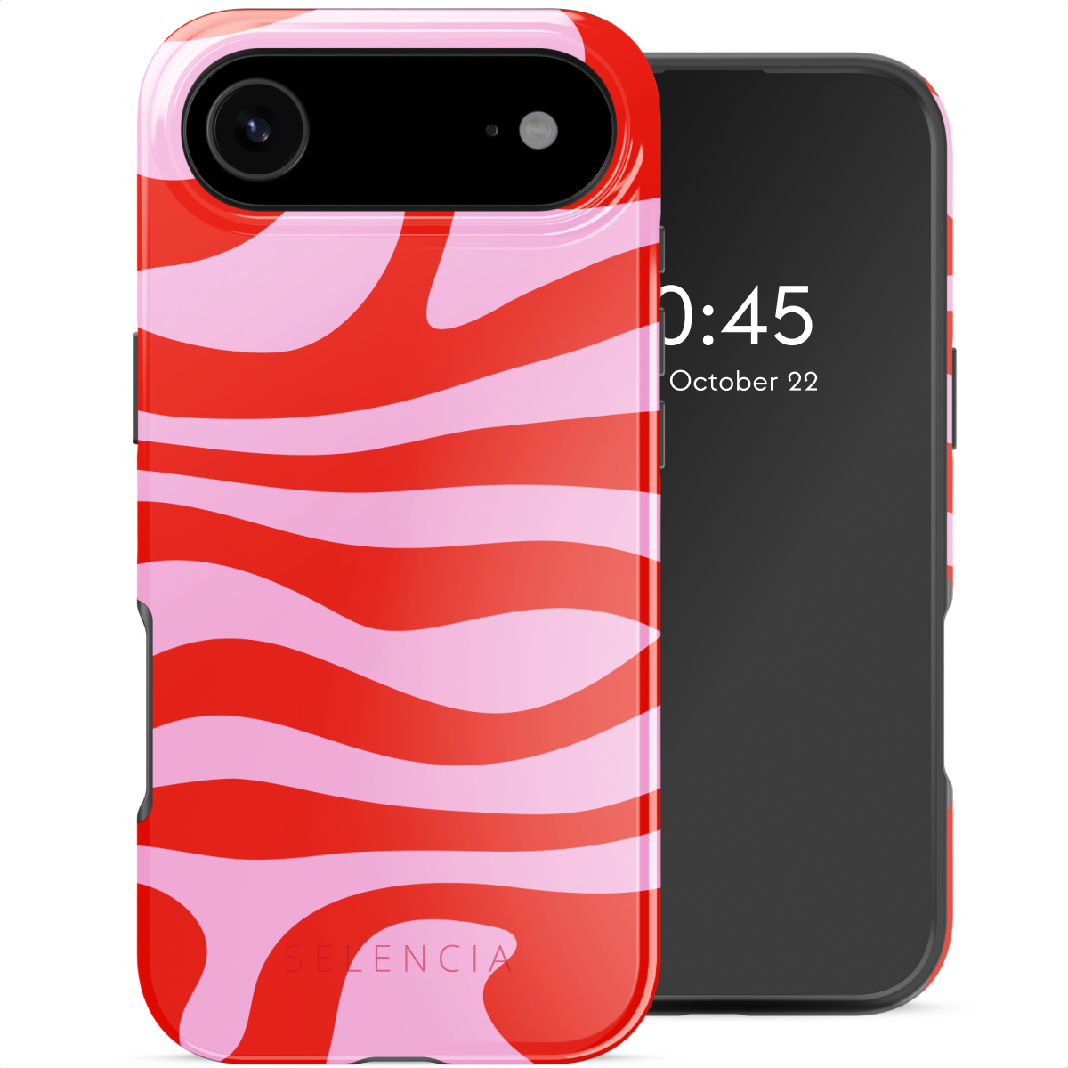Selencia Coque arrière Vivid avec MagSafe Apple iPhone Air - Dream Swirl Pink