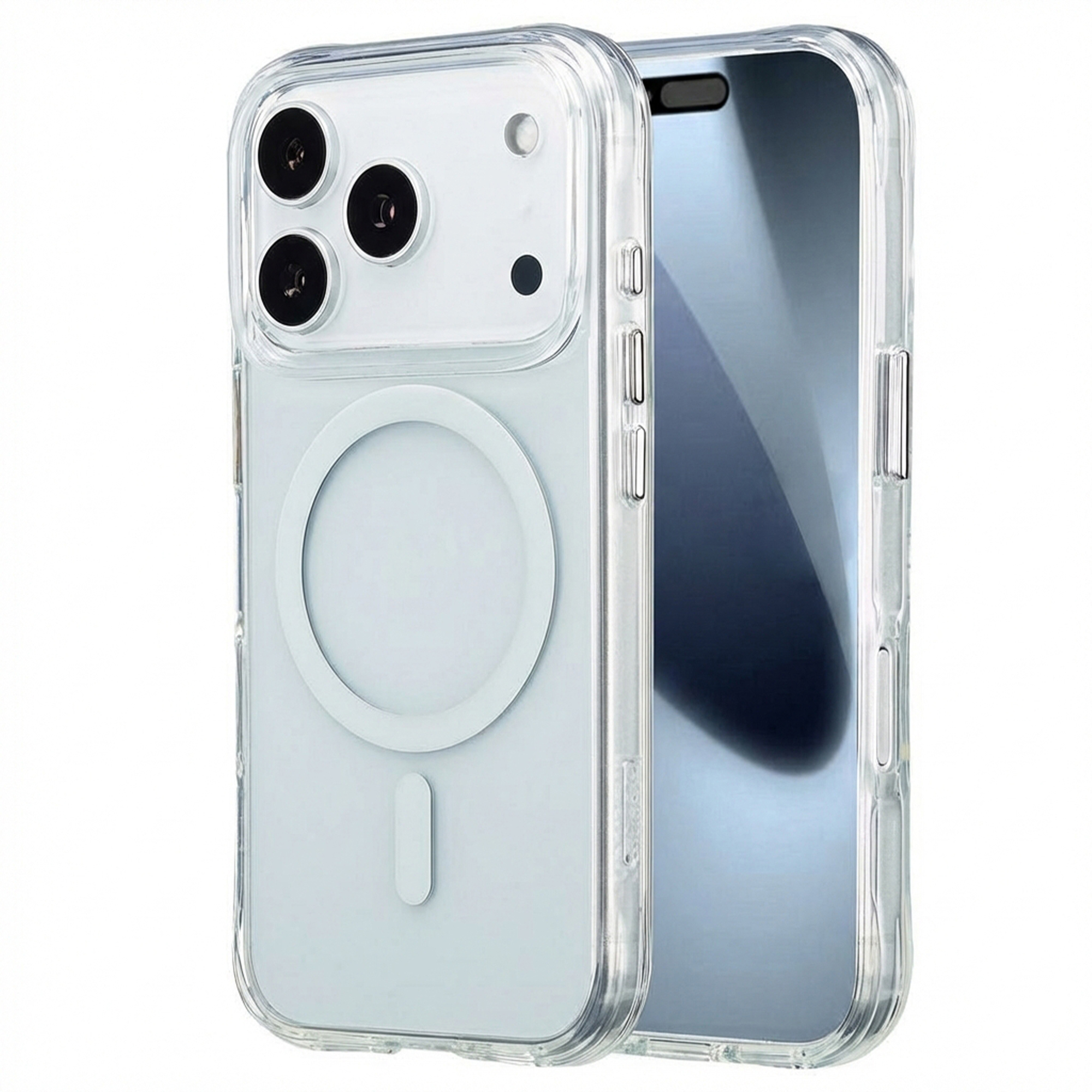 imoshion Rugged Air MagSafe Case voor de Apple iPhone 17 Pro - Transparant