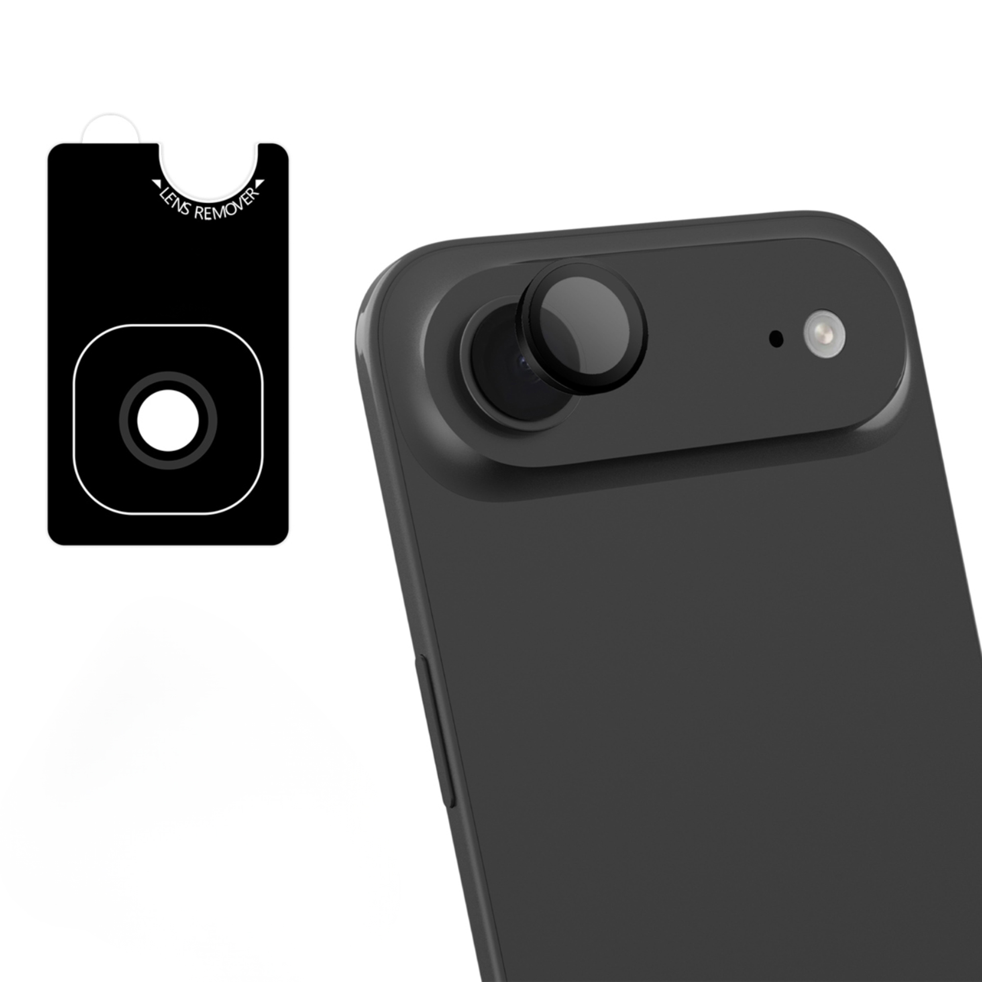 imoshion 2 Pack Camera lens protector voor de Apple iPhone Air - Zwart