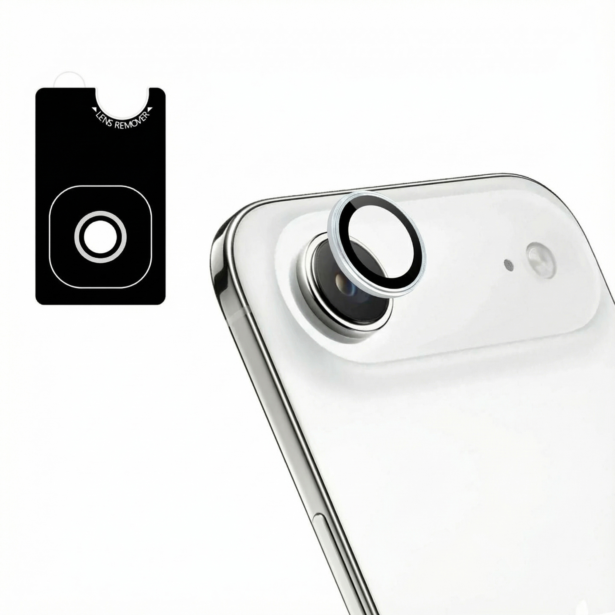 imoshion 2 Pack Camera lens protector voor de Apple iPhone Air - Zilver