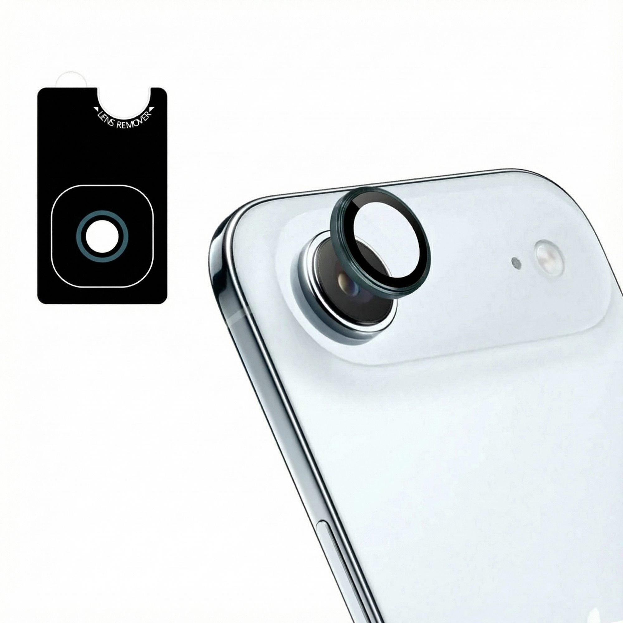 imoshion 2 Pack Camera lens protector voor de Apple iPhone Air - Blue Grey