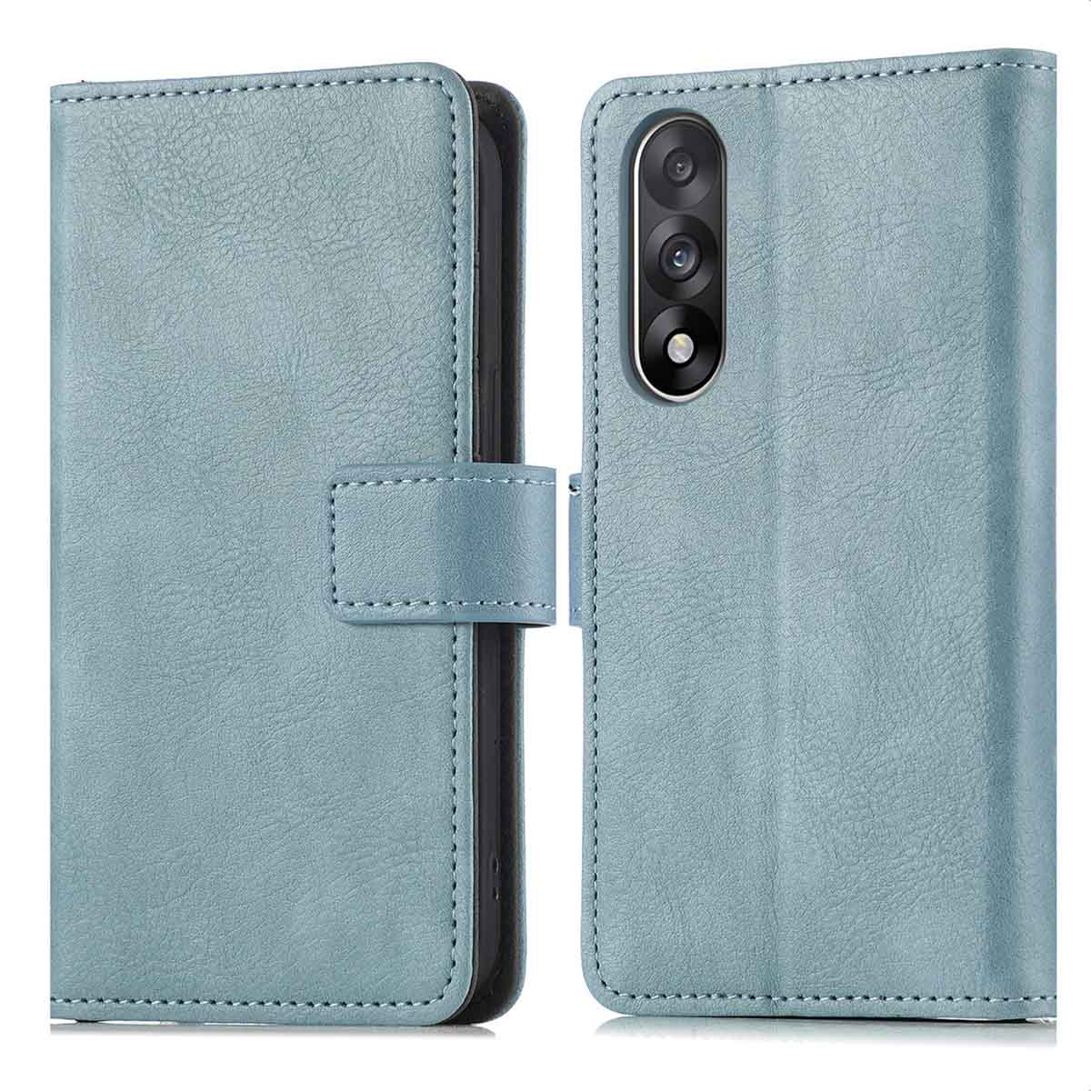 imoshion Luxe Bookcase voor de OnePlus Nord 5 - Lichtblauw