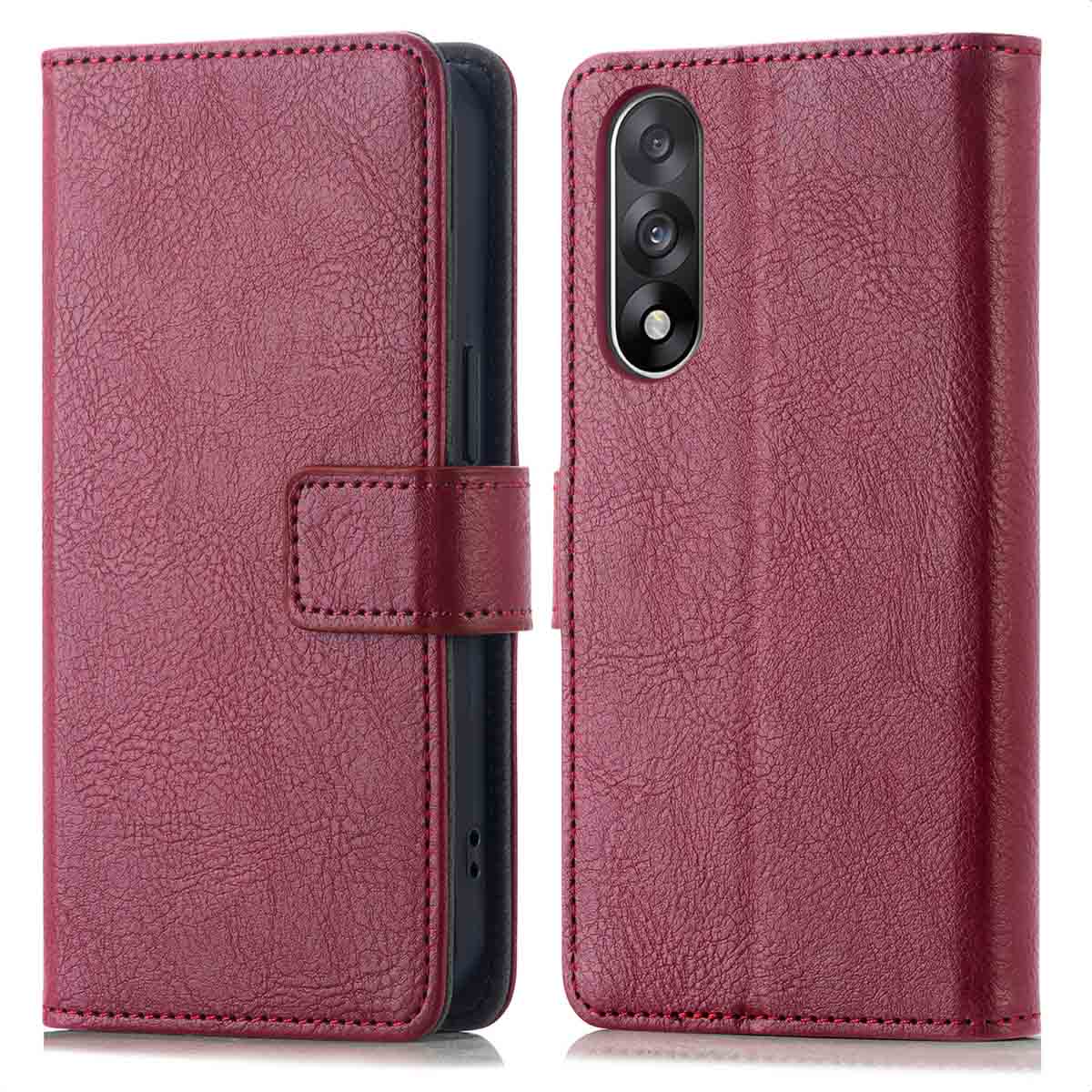 imoshion Luxe Bookcase voor de OnePlus Nord 5 - Bordeaux