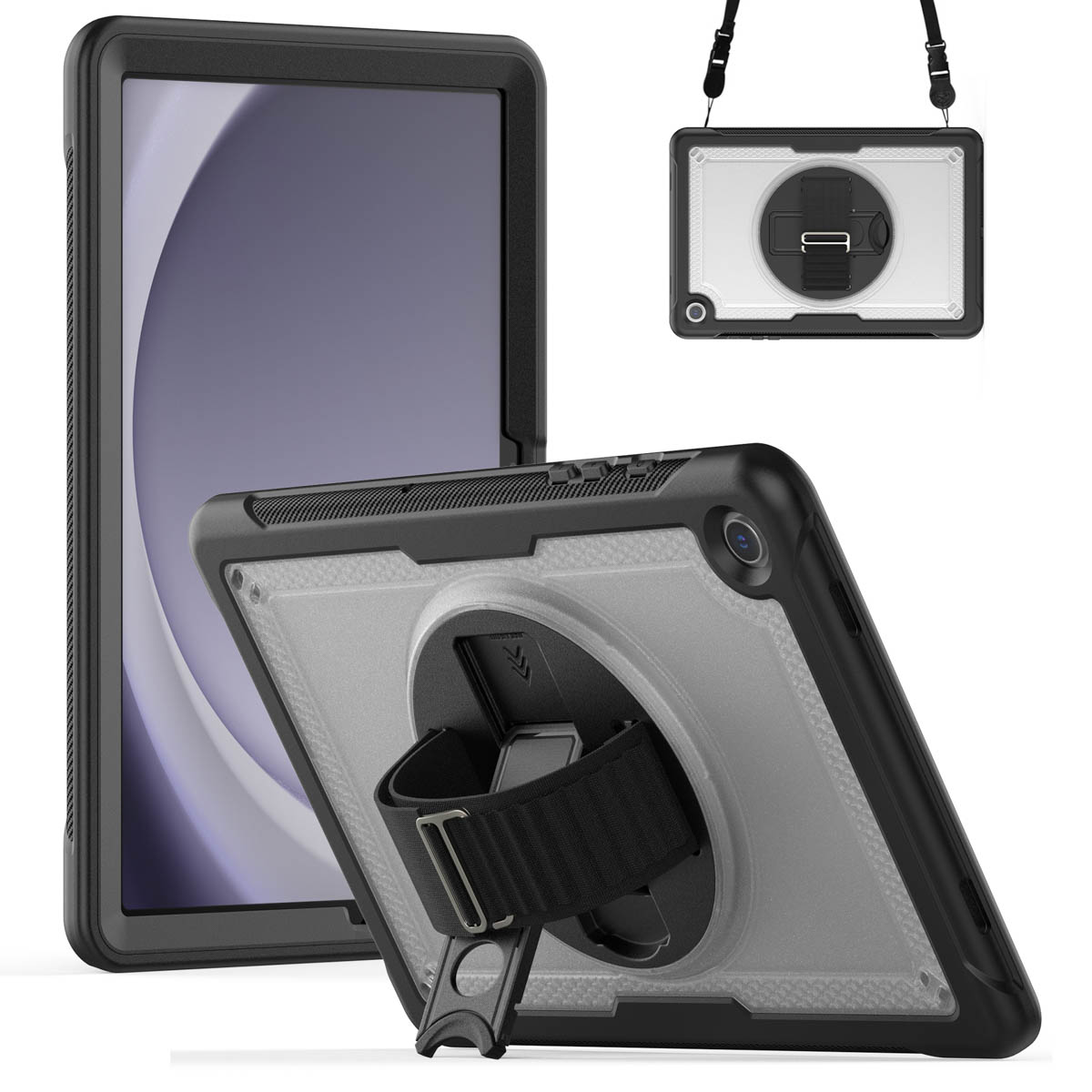Accezz Coque arrière Defender XT Samsung Galaxy Tab A9 Plus - Transparent