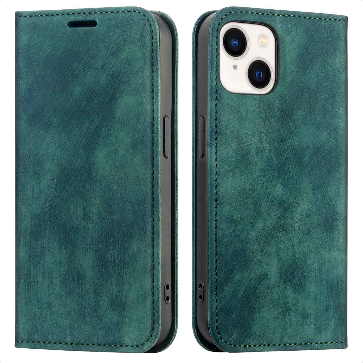 imoshion Slim Bookcase voor de Apple iPhone 14 / 13 - Groen