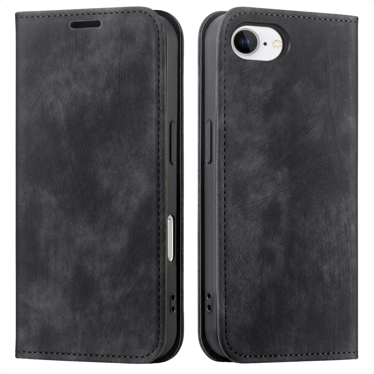 imoshion Slim Bookcase voor de Apple iPhone 17e / 16e - Zwart