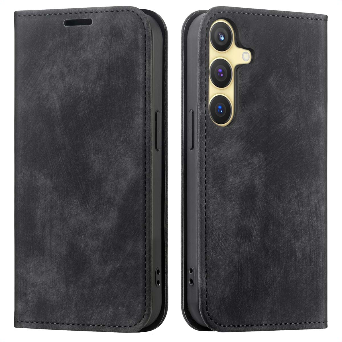 imoshion Slim Bookcase voor de Samsung Galaxy S25 / S24 - Zwart