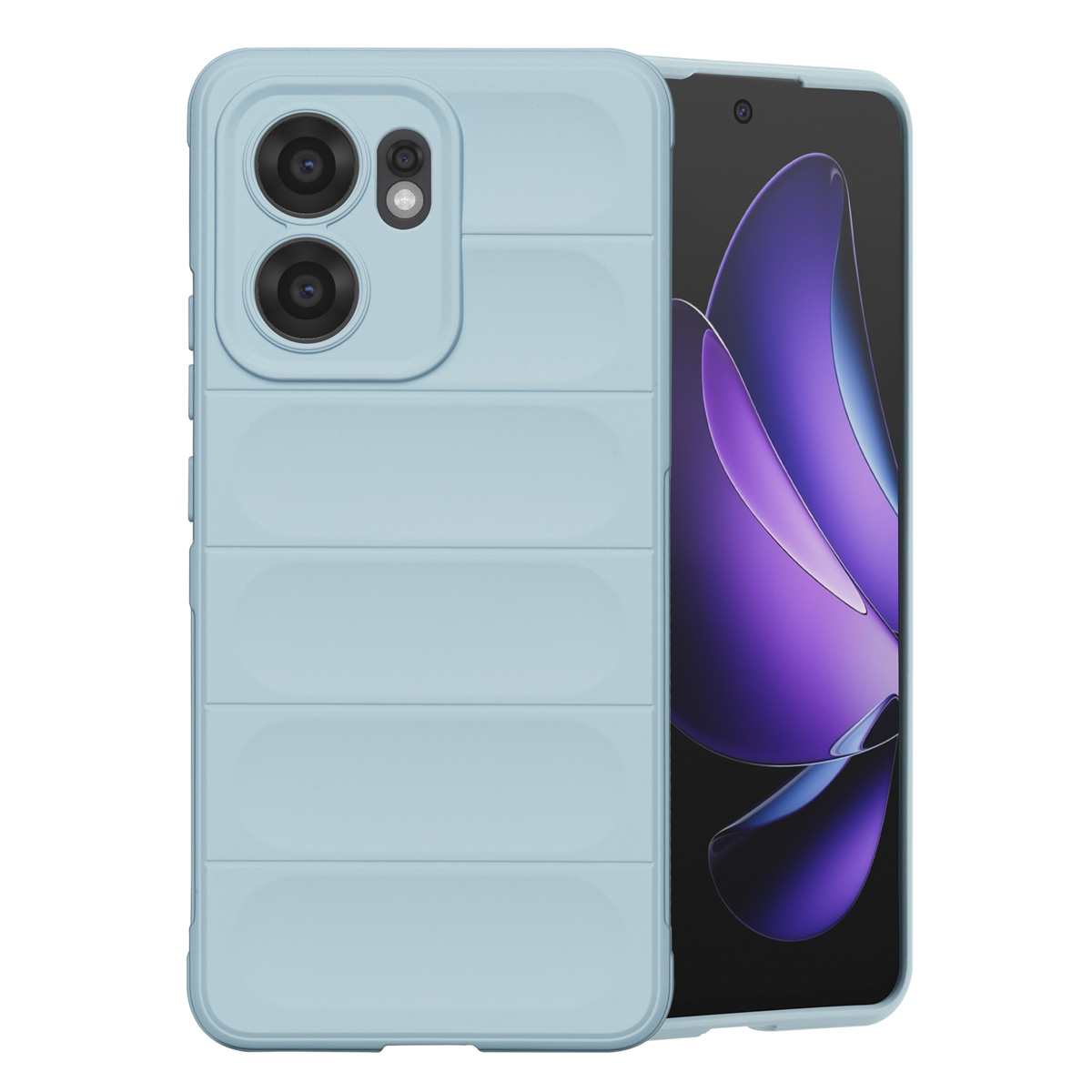 imoshion EasyGrip Backcover voor de Oppo Reno 13 F (5G) - Lichtblauw