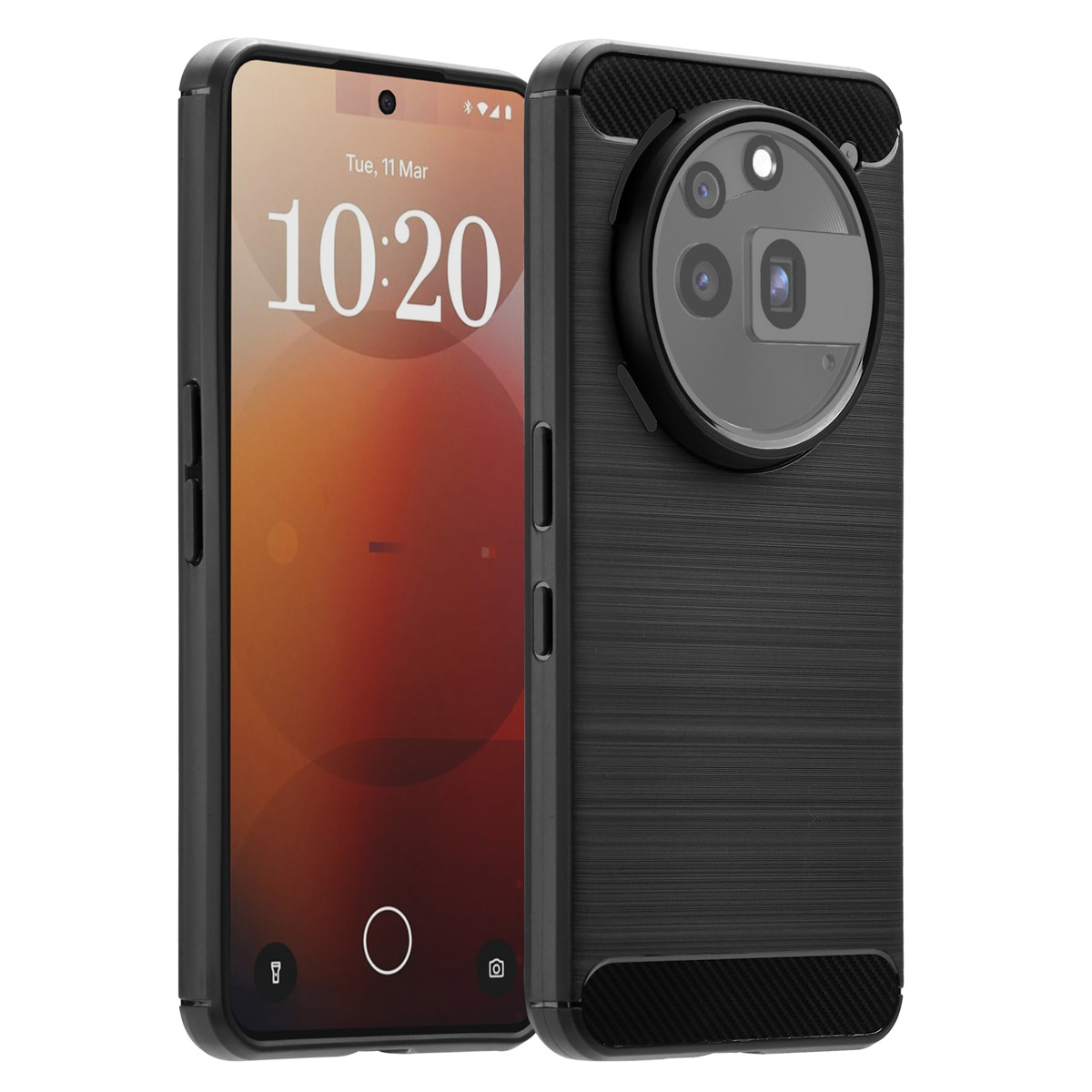 imoshion Coque Brushed Nothing Phone (3a) Pro - Noir