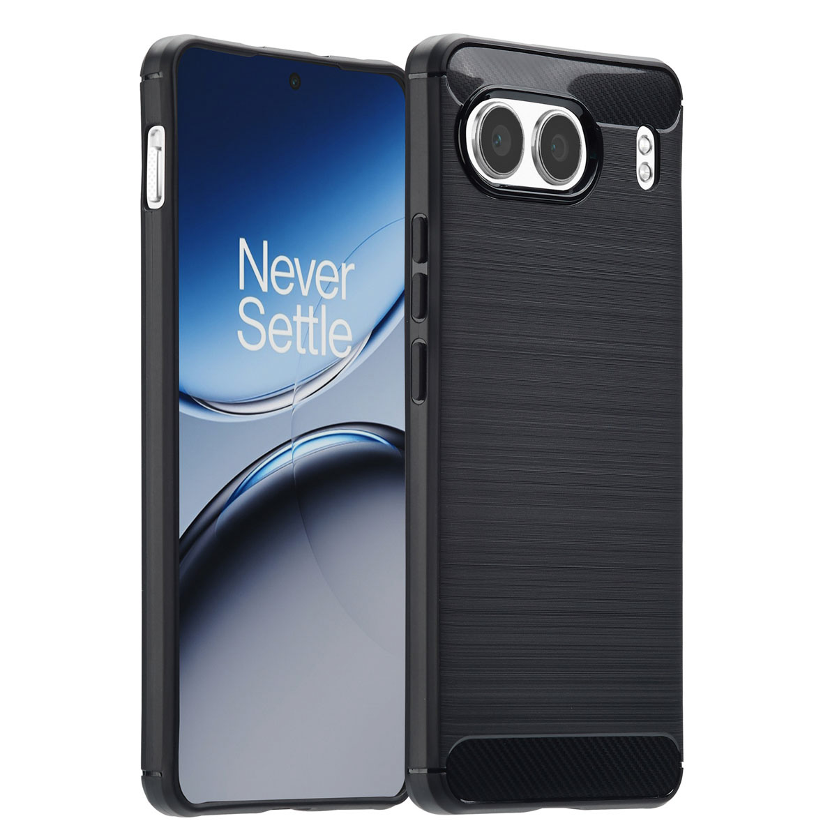 imoshion Brushed Backcover voor de OnePlus Nord 4 - Zwart