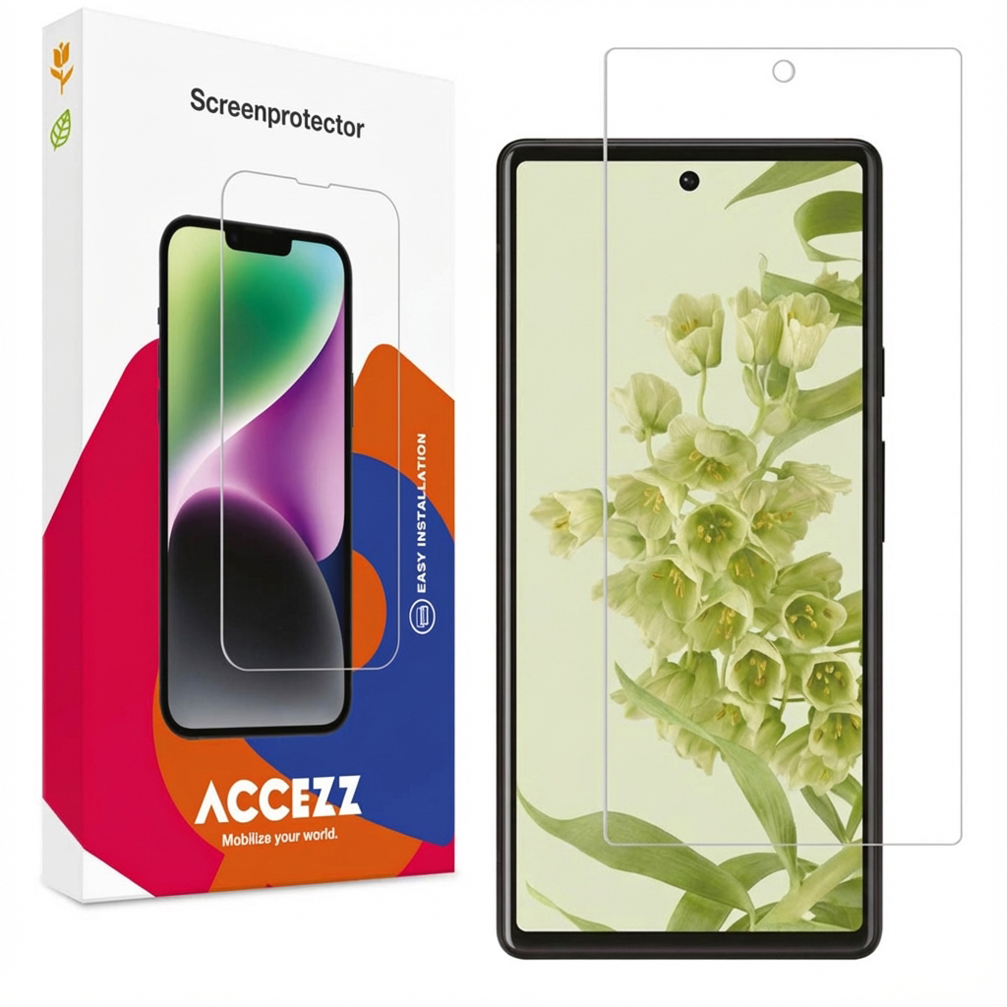 Accezz Gehard Glas Screenprotector voor de Google Pixel 6