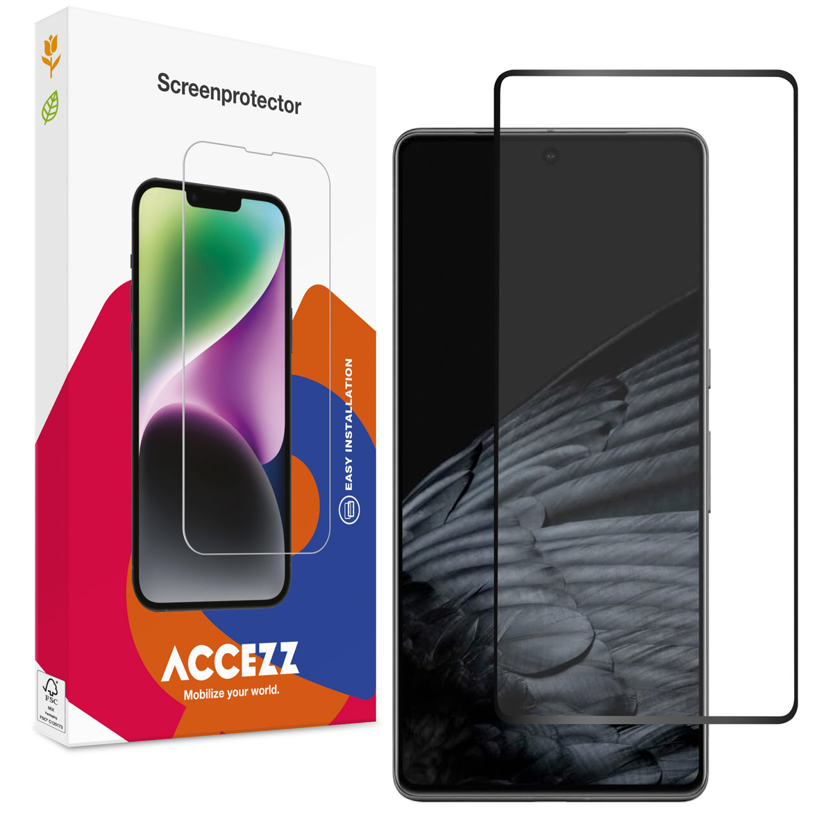 Accezz Gehard Glas Screenprotector voor de Google Pixel 7 Pro
