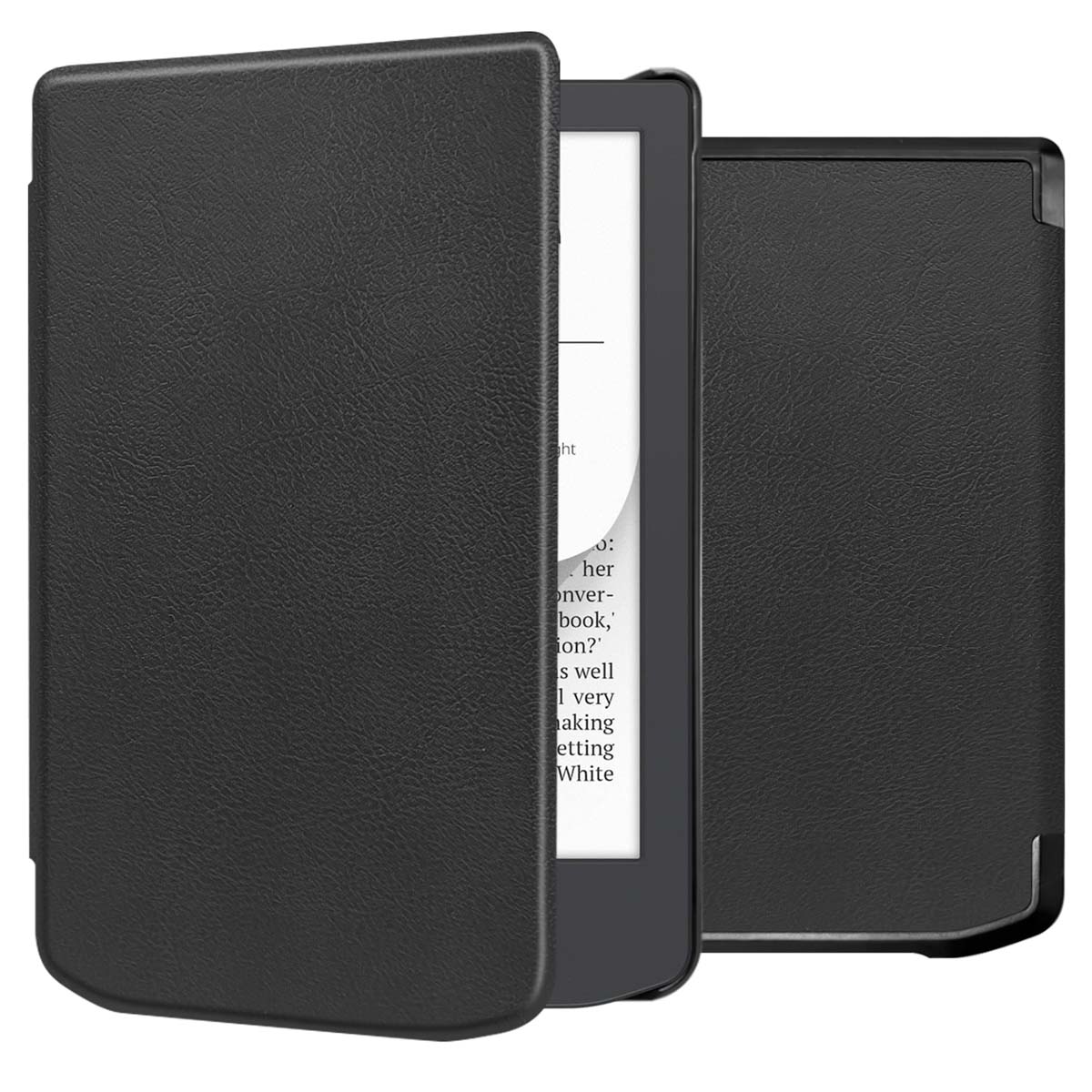 imoshion Slim Hard Case Bookcase voor de Pocketbook Verse / Verse Lite / Verse Pro / Vivlio Light / Light HD - Zwart