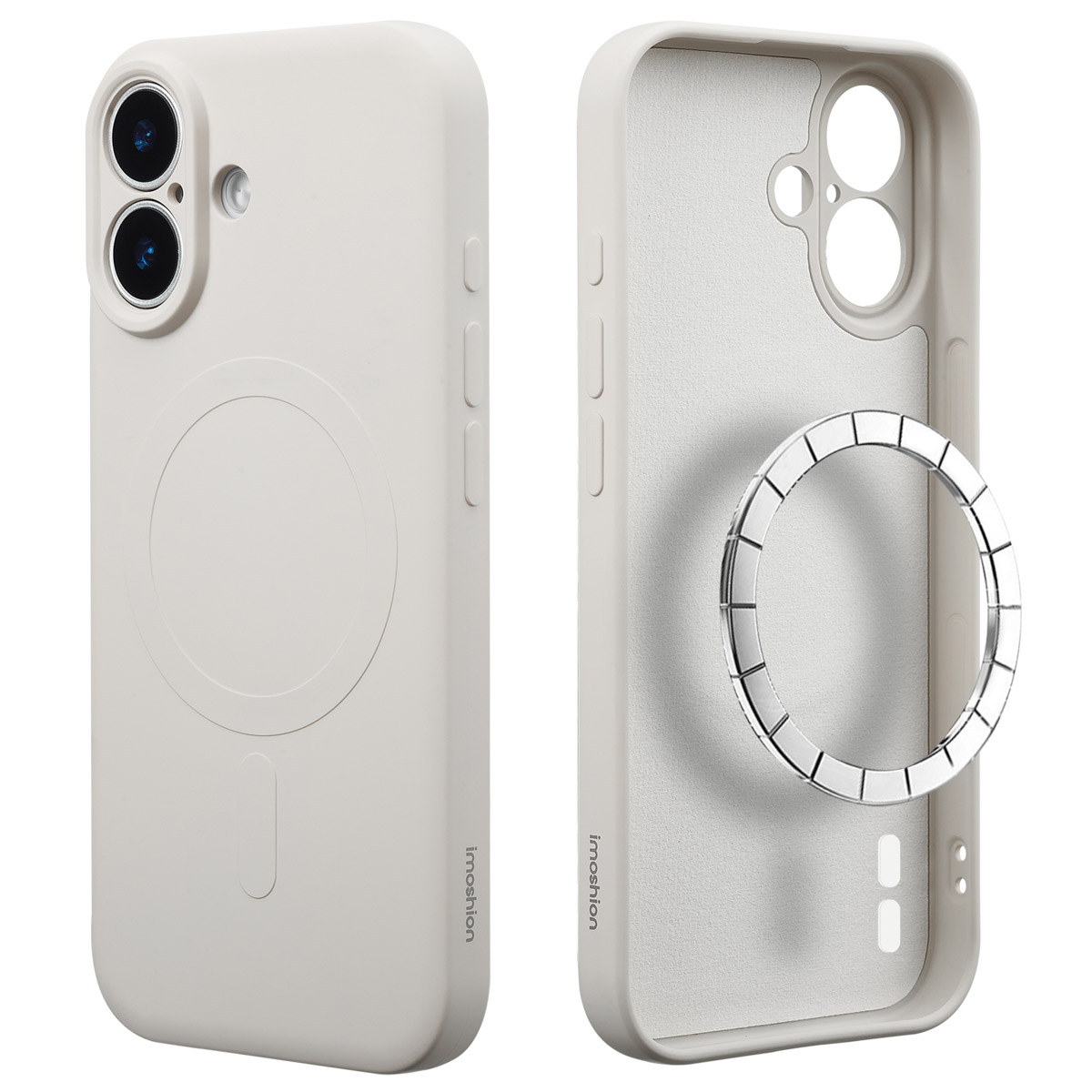 imoshion Coque Couleur avec MagSafe Apple iPhone 17 - Beige