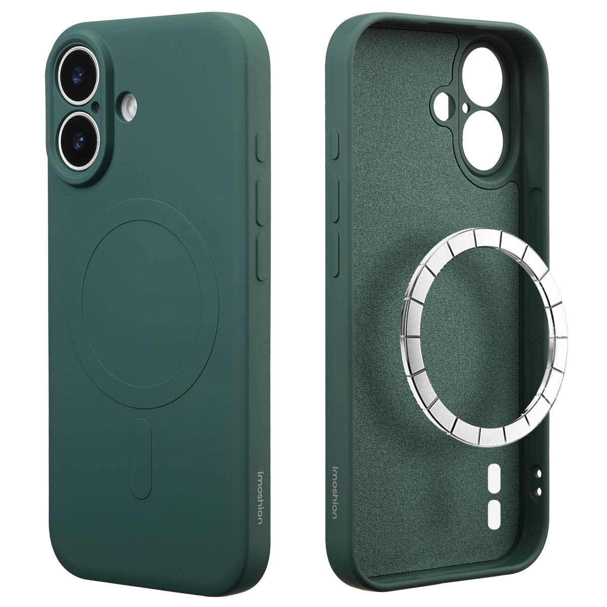imoshion Color Backcover met MagSafe voor de Apple iPhone 17 - Donkergroen